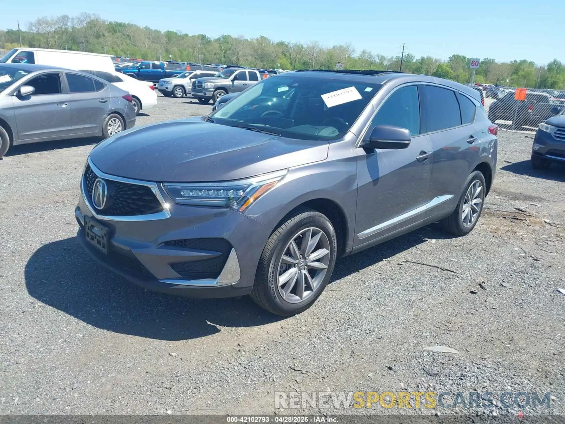 2 Photograph of a damaged car 5J8TC2H54LL019140 ACURA RDX 2020