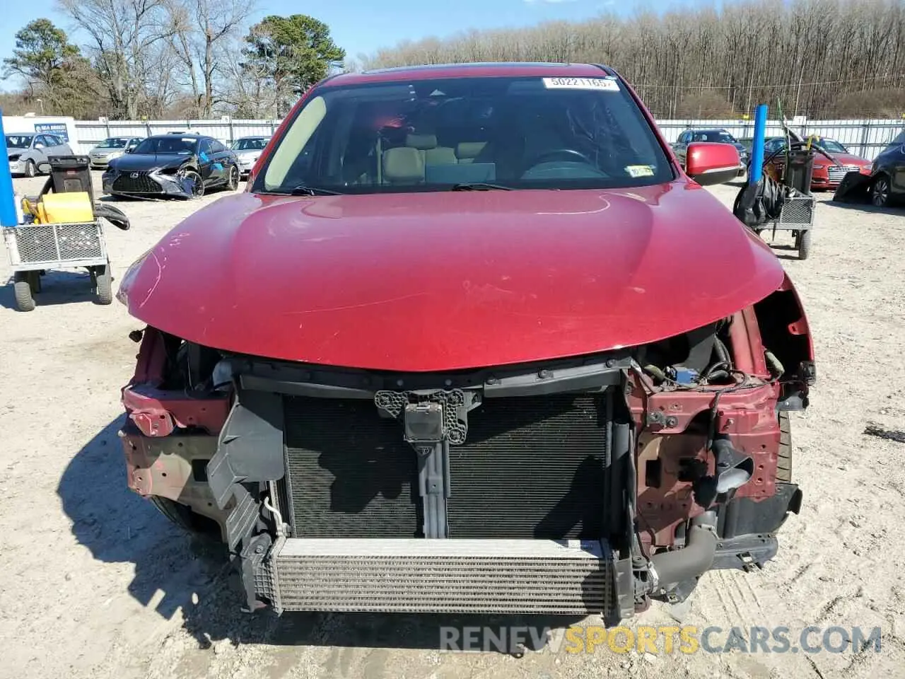 5 Photograph of a damaged car 5J8TC2H56LL004638 ACURA RDX 2020
