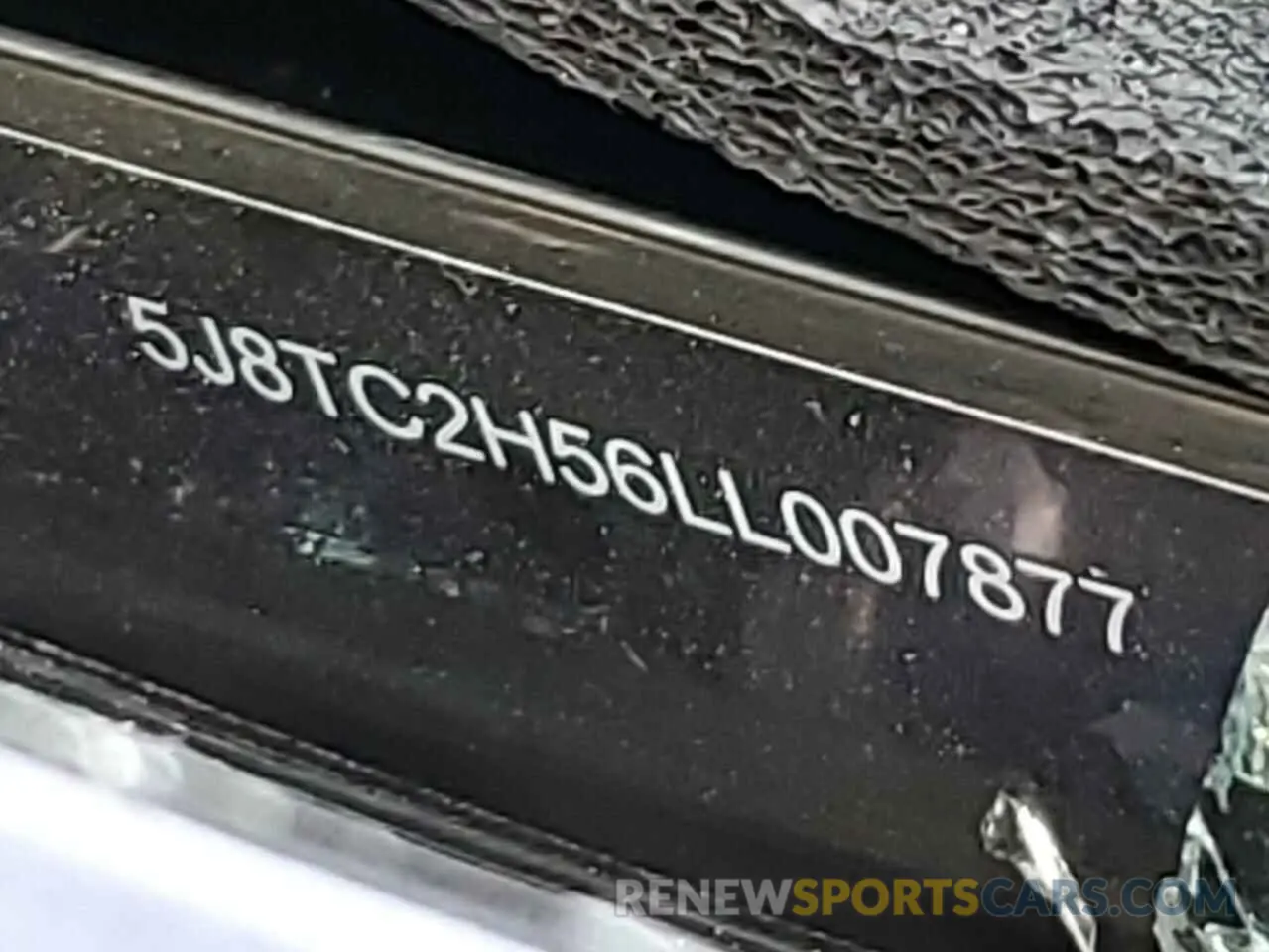 13 Photograph of a damaged car 5J8TC2H56LL007877 ACURA RDX 2020