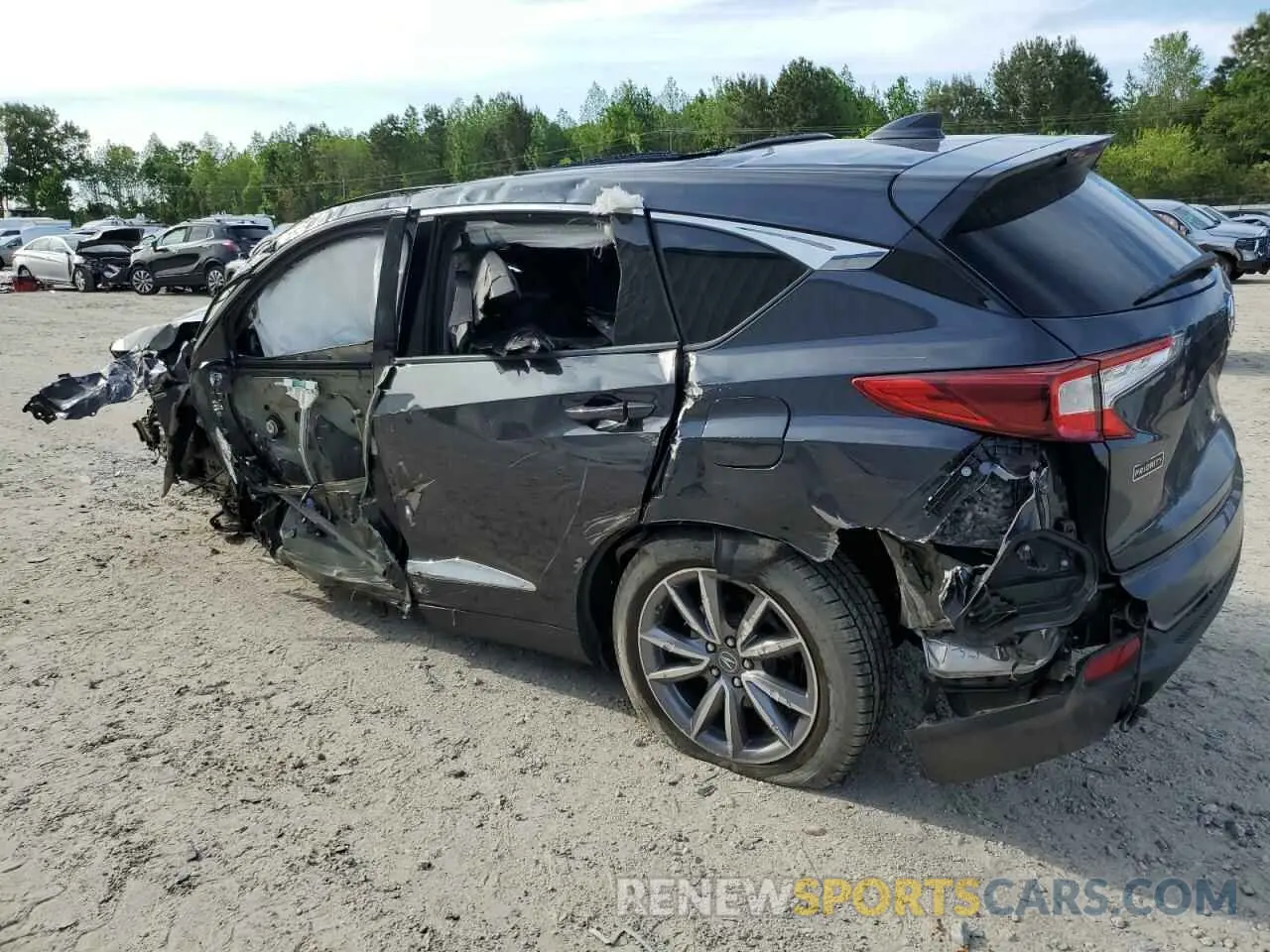 2 Photograph of a damaged car 5J8TC2H56LL007877 ACURA RDX 2020