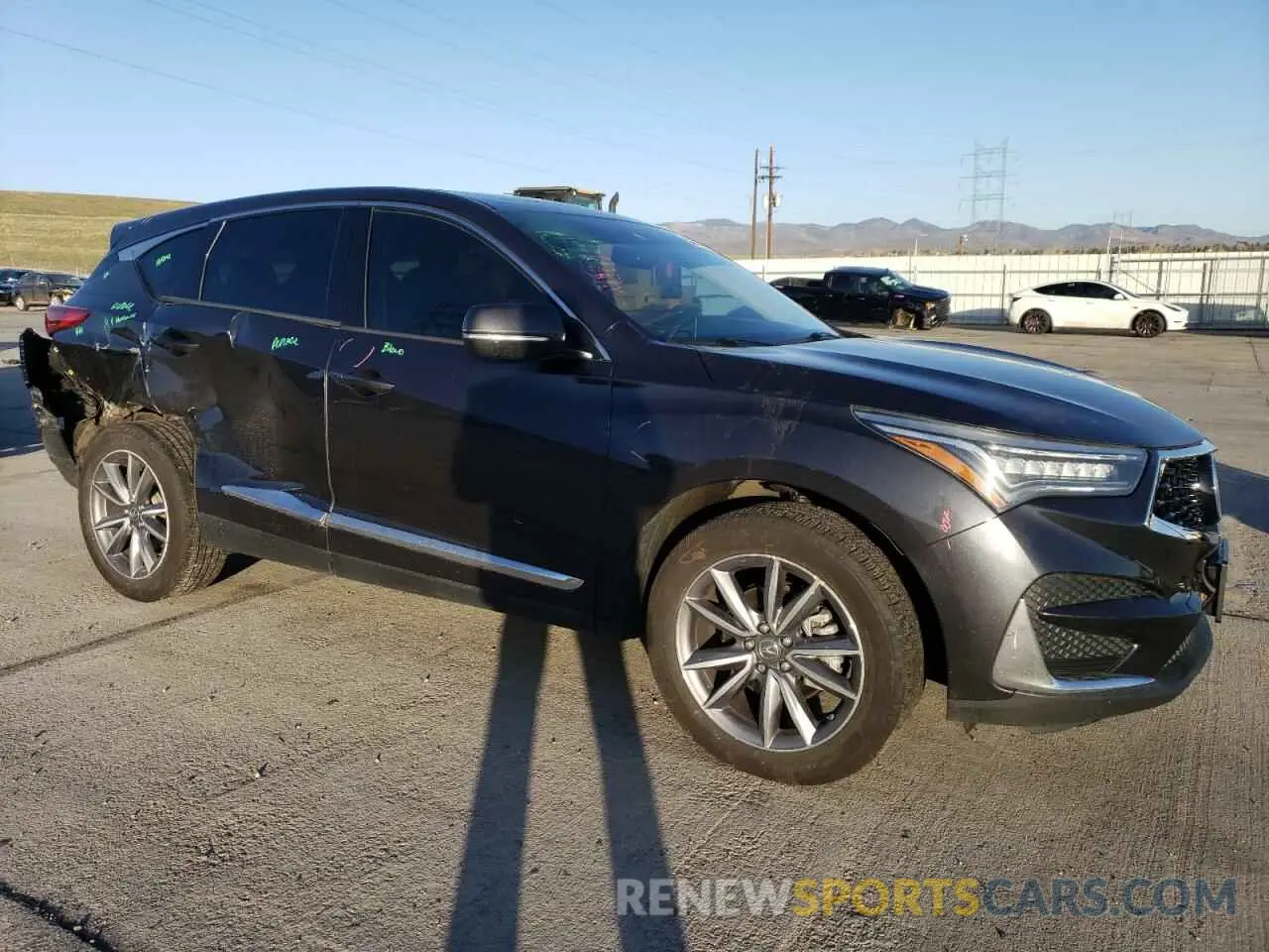 4 Photograph of a damaged car 5J8TC2H57LL015423 ACURA RDX 2020