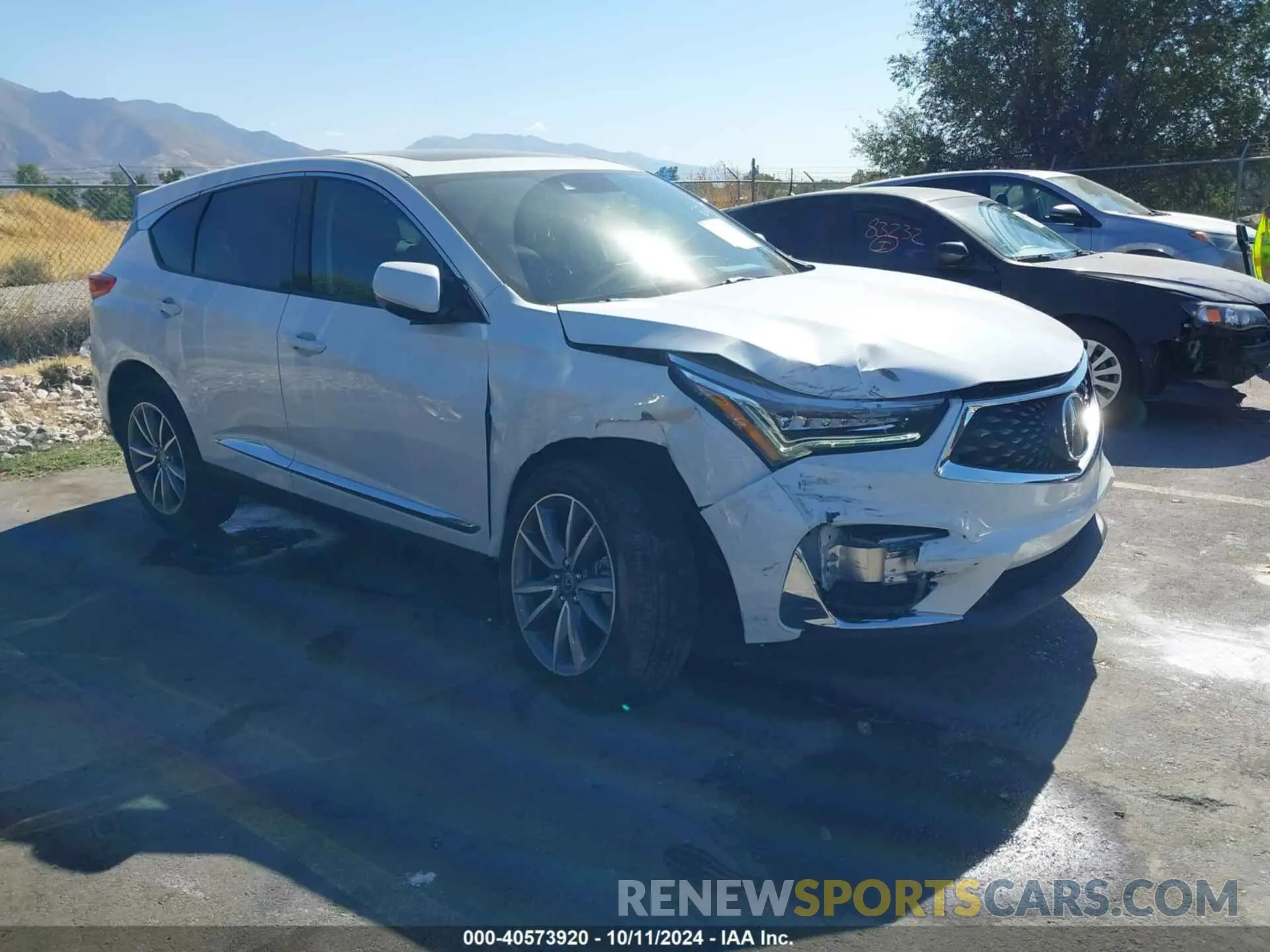 1 Photograph of a damaged car 5J8TC2H59LL025306 ACURA RDX 2020