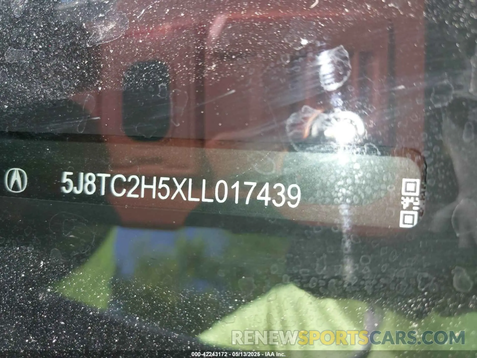 9 Photograph of a damaged car 5J8TC2H5XLL017439 ACURA RDX 2020