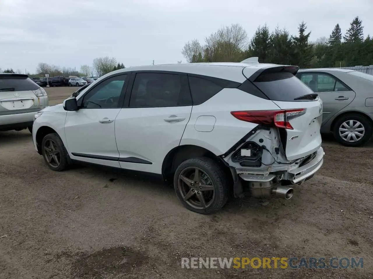 2 Photograph of a damaged car 5J8TC2H61LL803574 ACURA RDX 2020