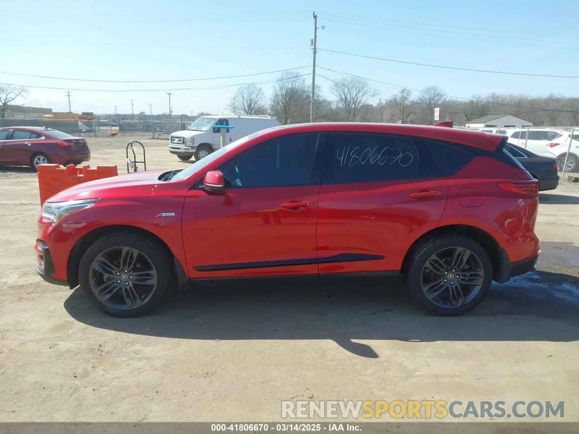 14 Photograph of a damaged car 5J8TC2H67LL802428 ACURA RDX 2020