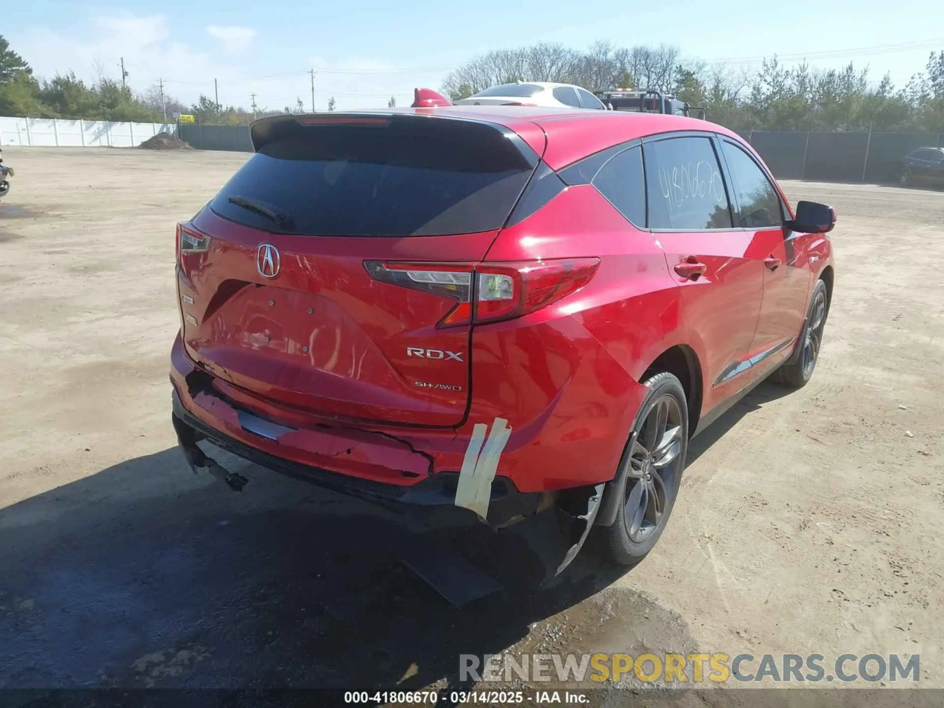 6 Photograph of a damaged car 5J8TC2H67LL802428 ACURA RDX 2020