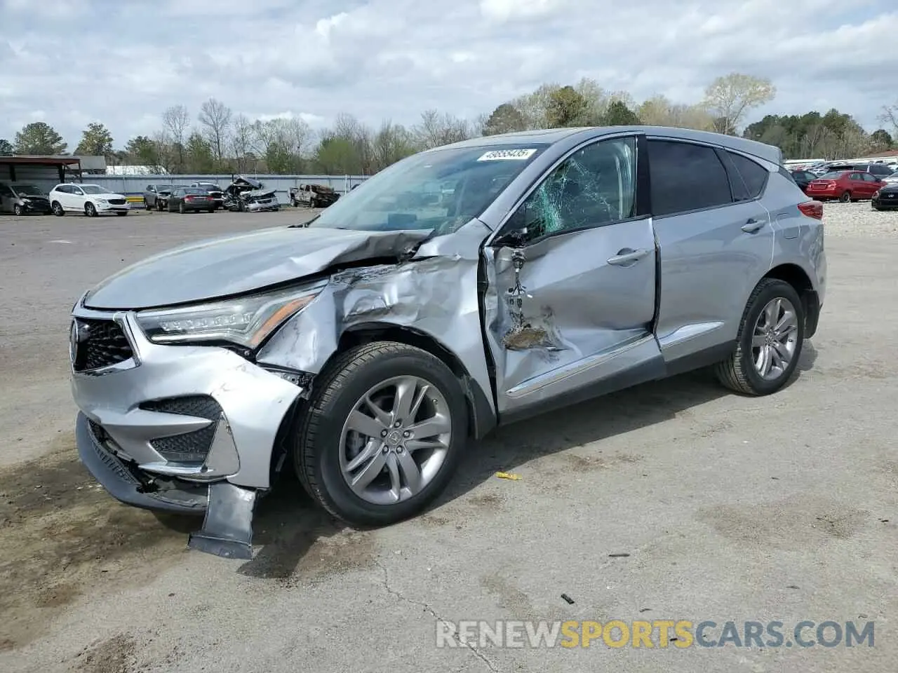 1 Photograph of a damaged car 5J8TC2H70LL038169 ACURA RDX 2020