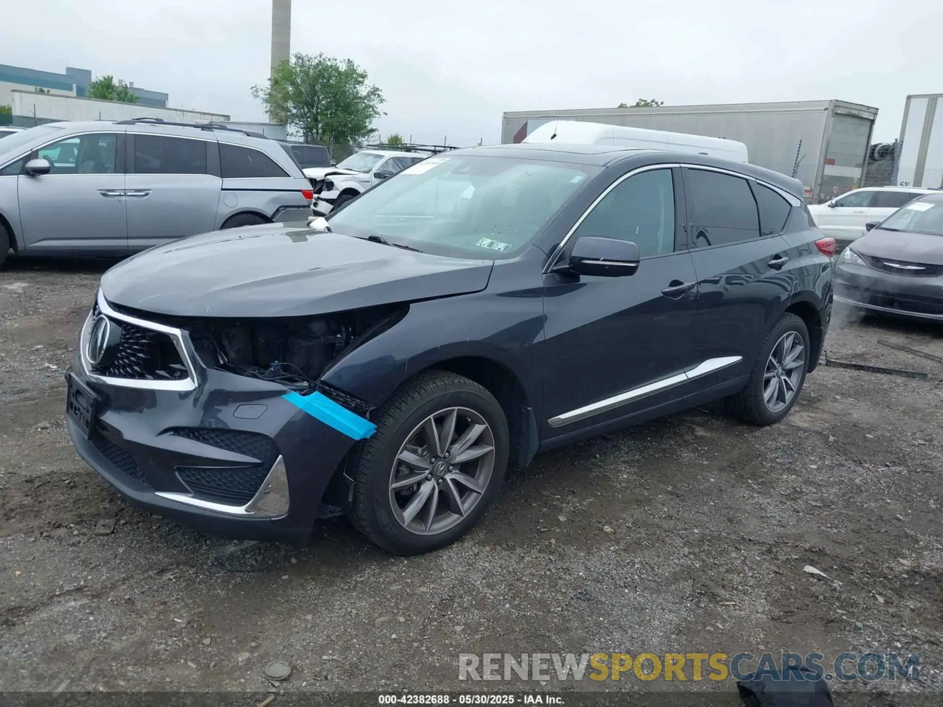 2 Photograph of a damaged car 5J8TC2H73LL809899 ACURA RDX 2020