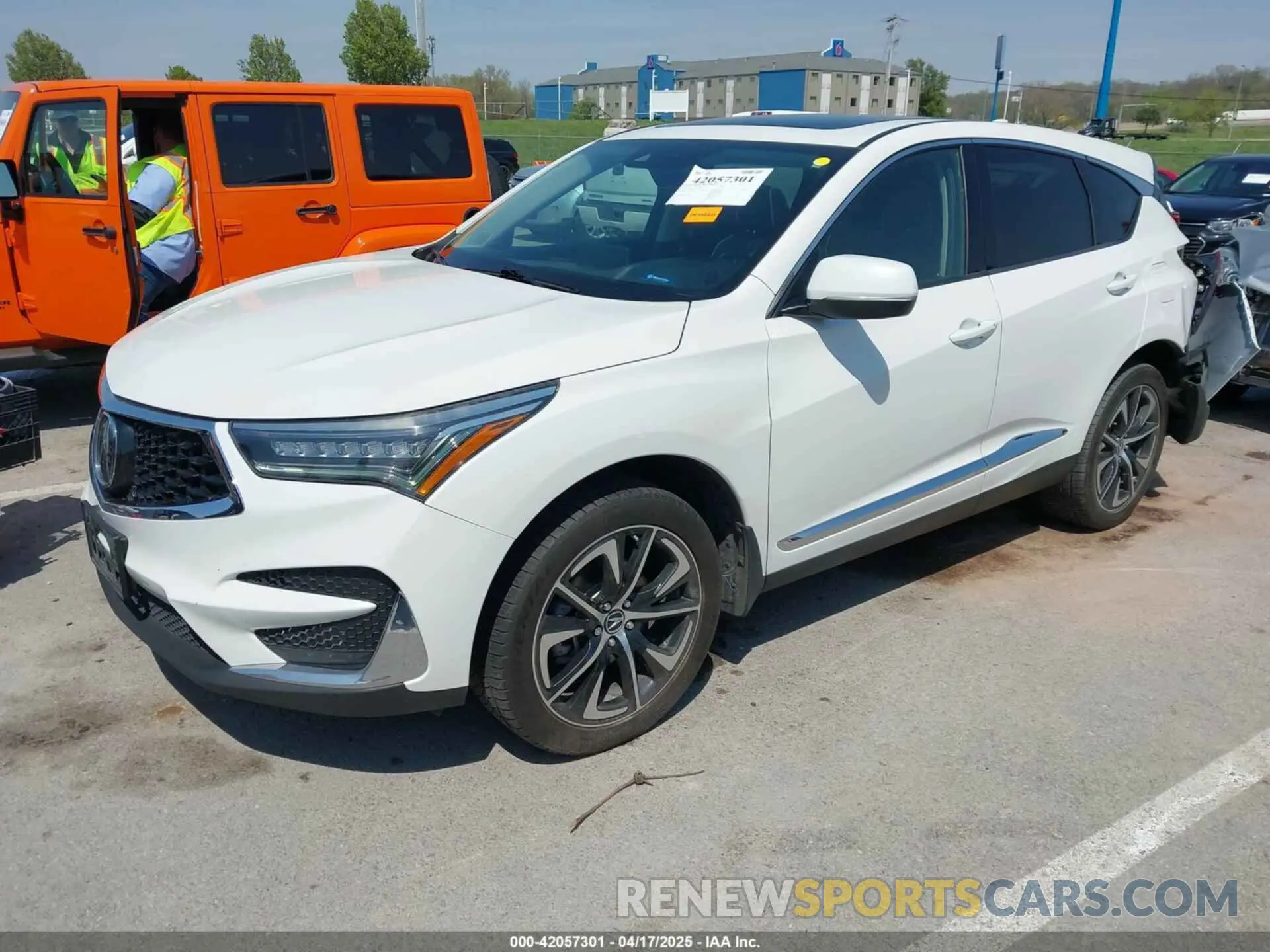 2 Photograph of a damaged car 5J8TC2H77LL022972 ACURA RDX 2020