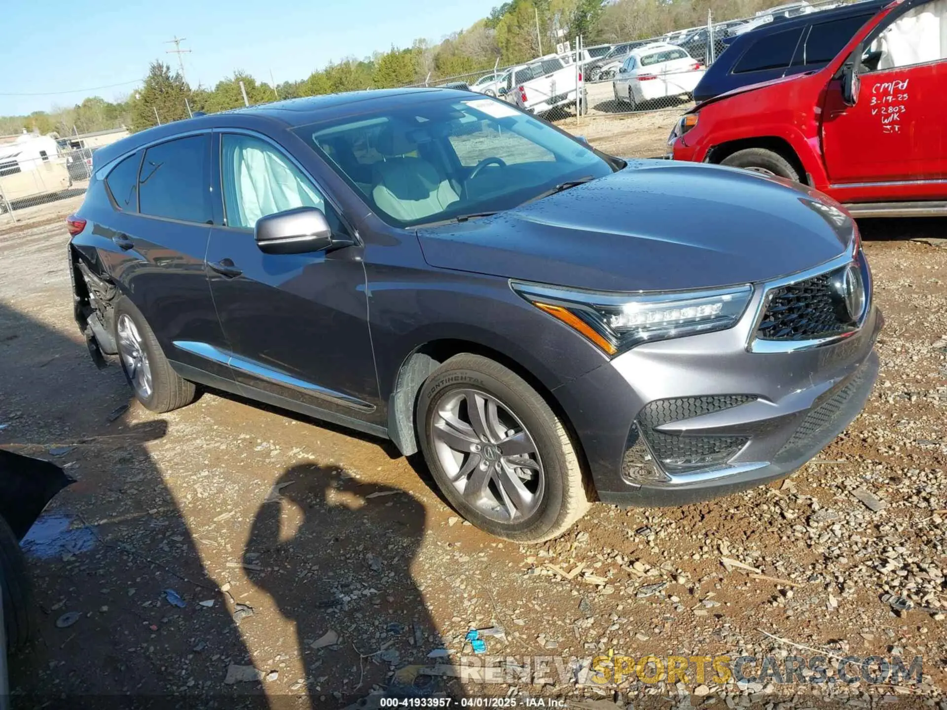 1 Photograph of a damaged car 5J8TC2H79LL029132 ACURA RDX 2020