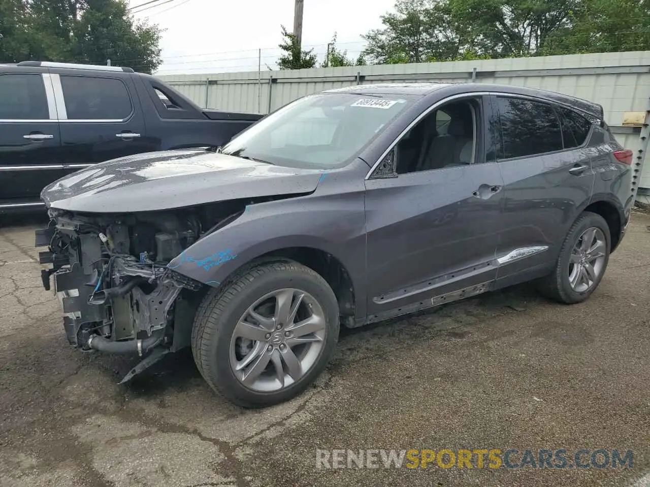 1 Photograph of a damaged car 5J8TC2H7XLL016471 ACURA RDX 2020