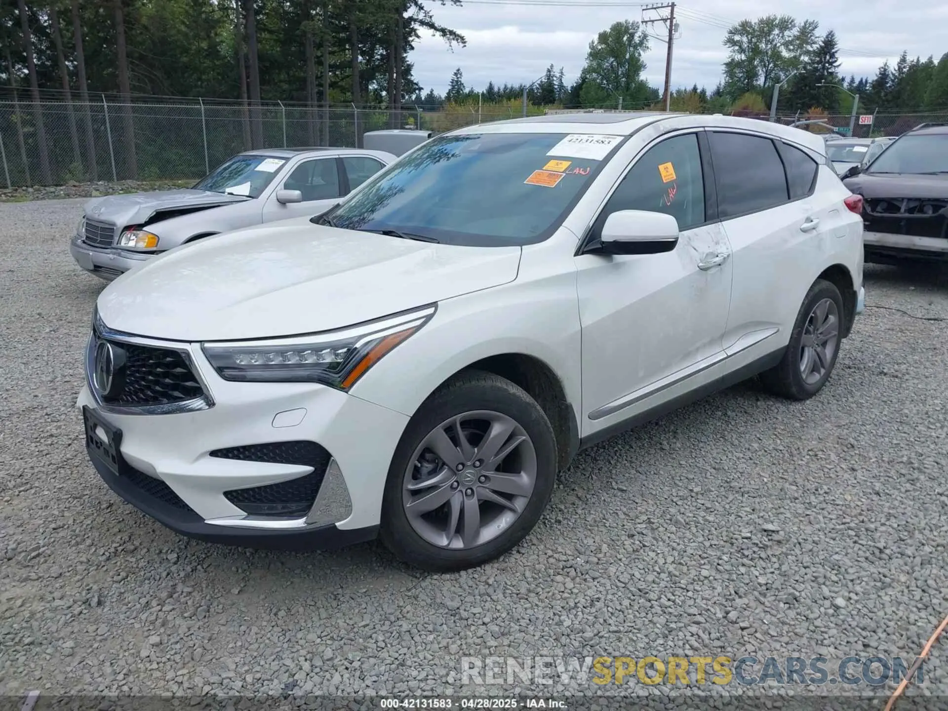2 Photograph of a damaged car 5J8TC2H98LL809852 ACURA RDX 2020