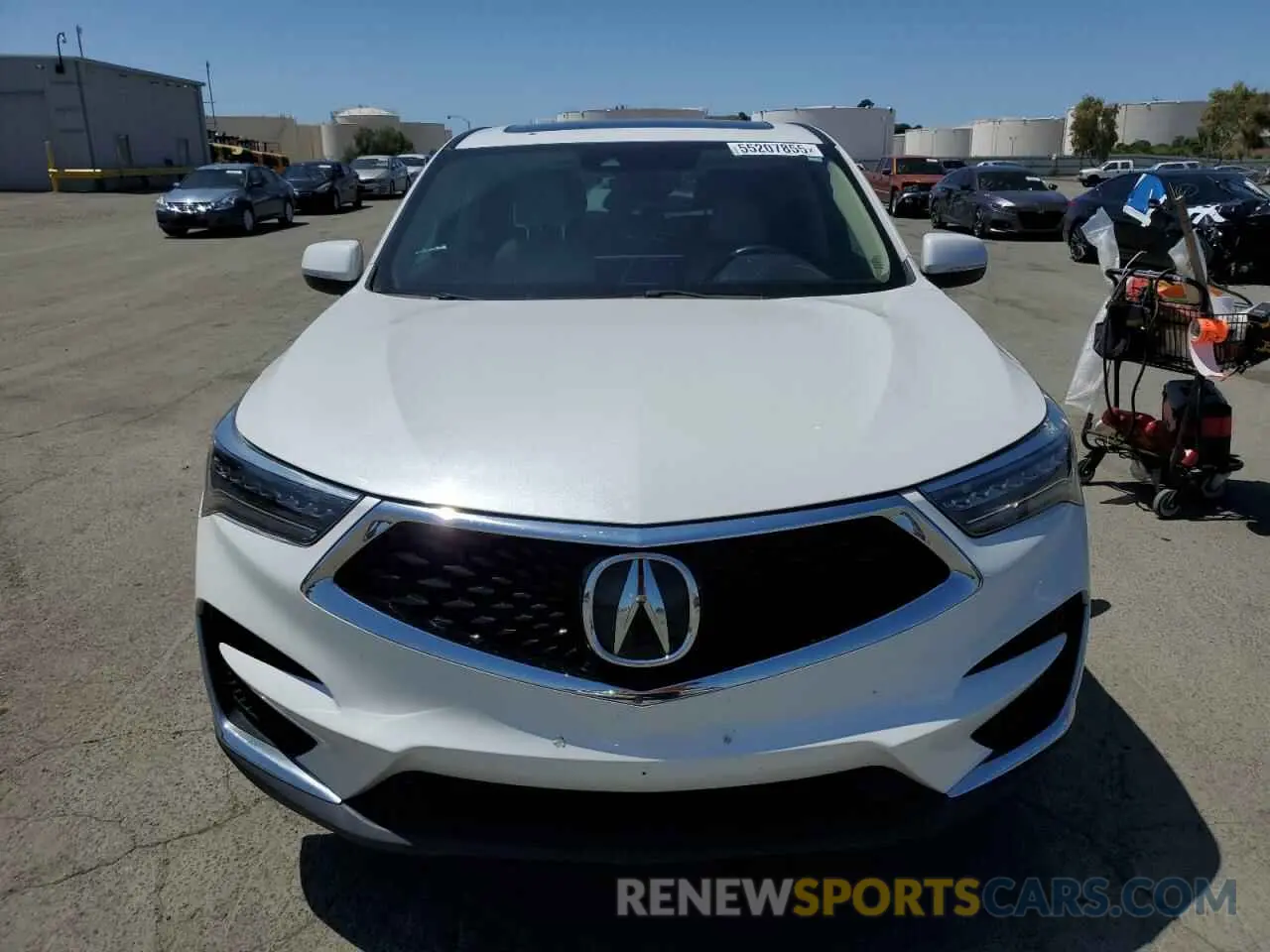 5 Photograph of a damaged car 5J8TC1H32ML002816 ACURA RDX 2021