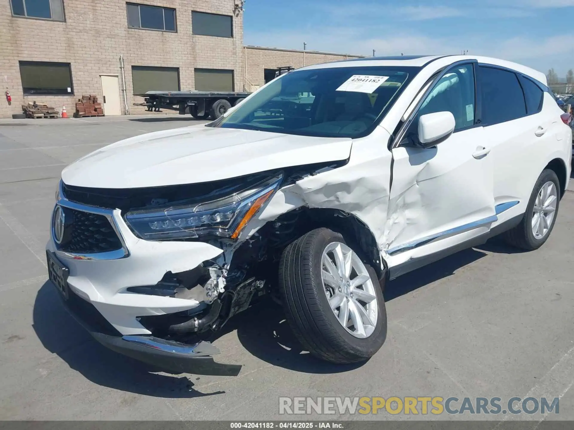 6 Photograph of a damaged car 5J8TC1H33ML008110 ACURA RDX 2021