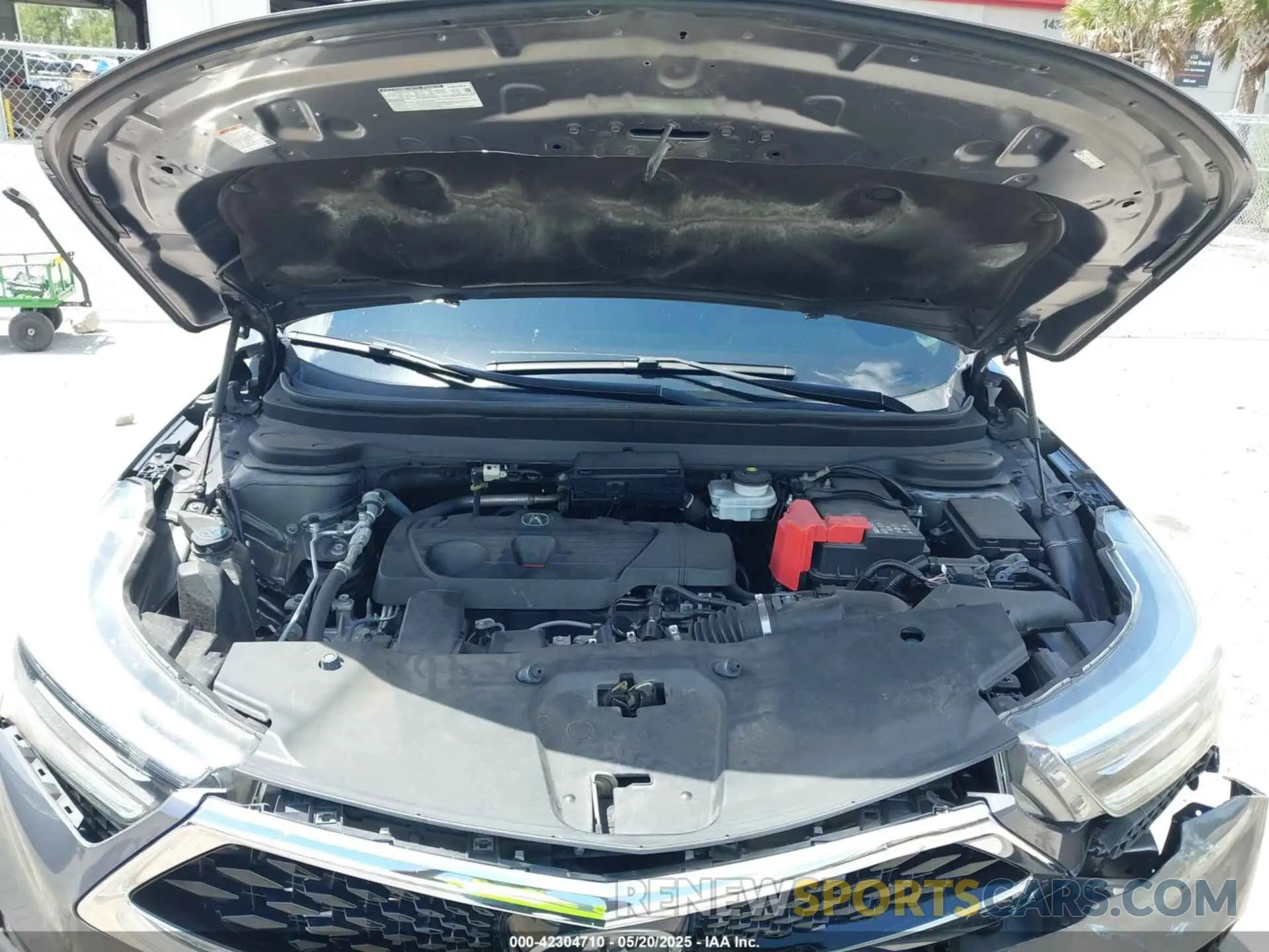 10 Photograph of a damaged car 5J8TC1H33ML016658 ACURA RDX 2021