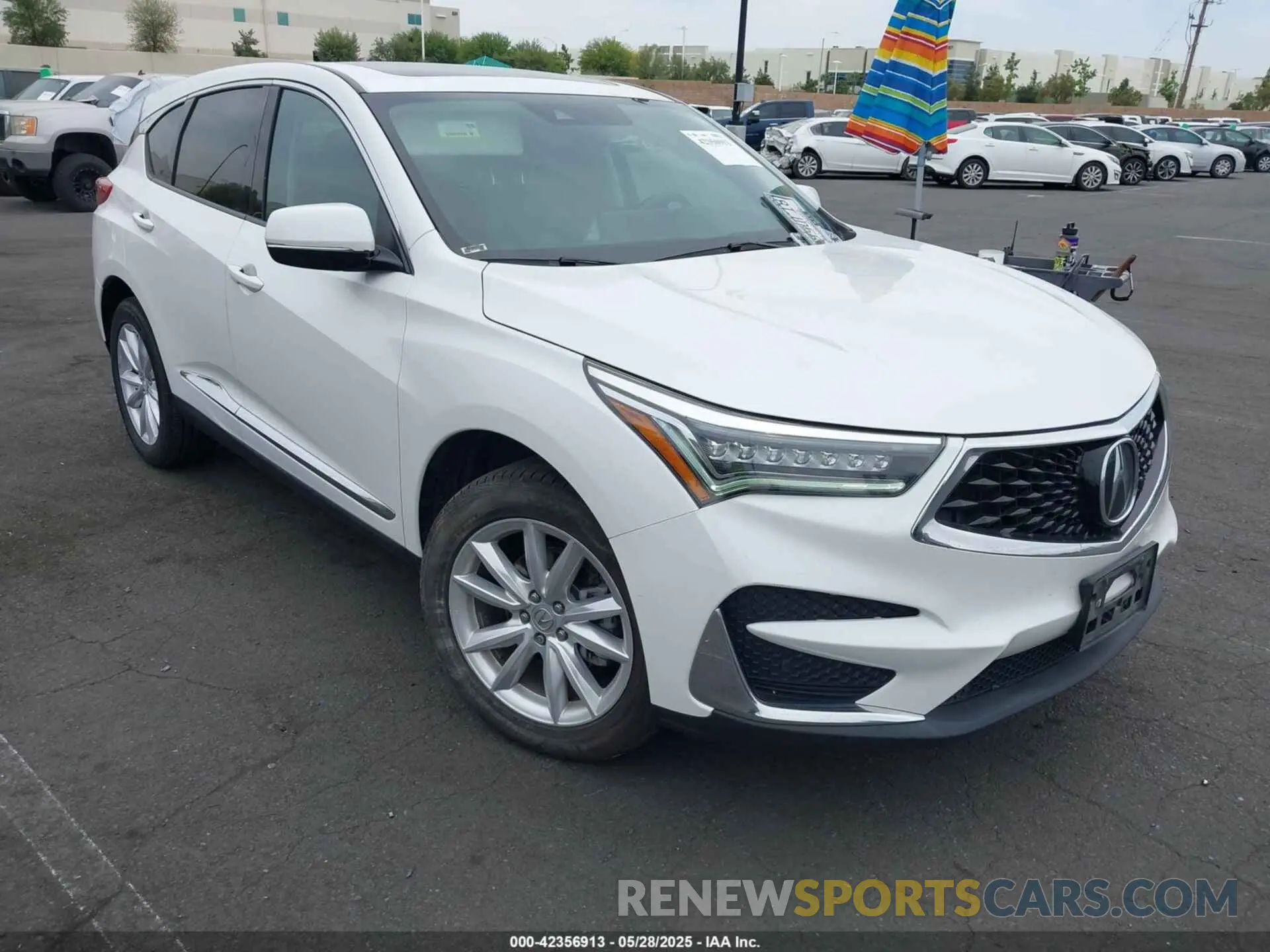 1 Photograph of a damaged car 5J8TC1H37ML003752 ACURA RDX 2021