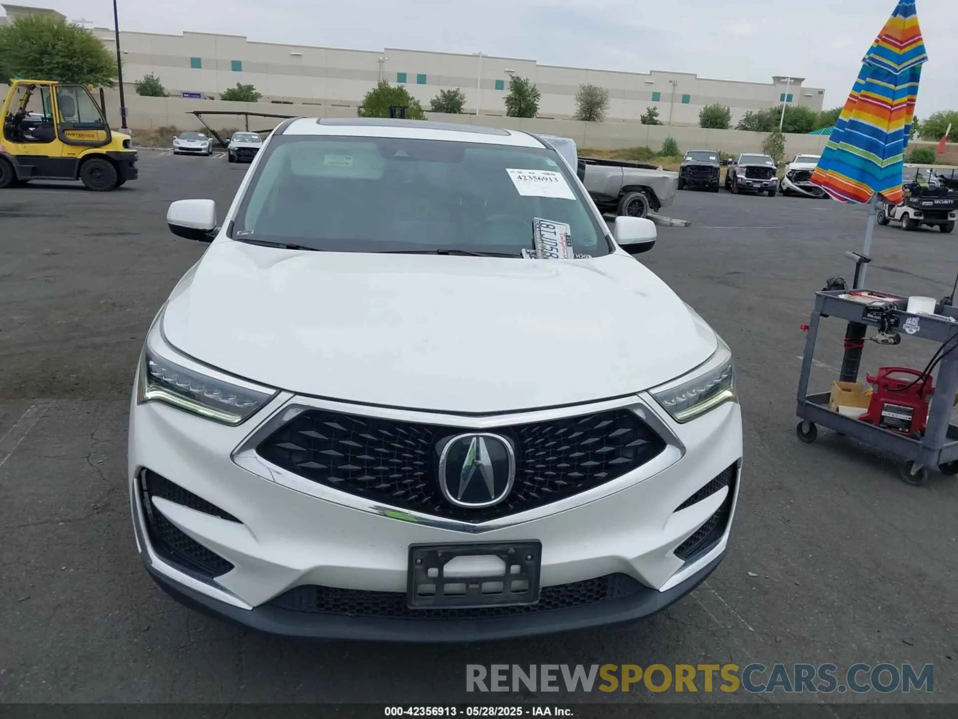 13 Photograph of a damaged car 5J8TC1H37ML003752 ACURA RDX 2021