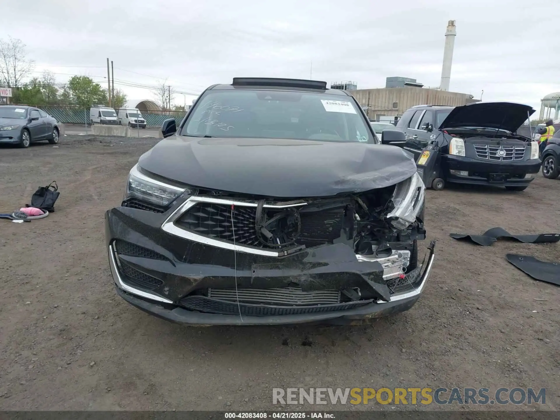 12 Photograph of a damaged car 5J8TC1H37ML006506 ACURA RDX 2021