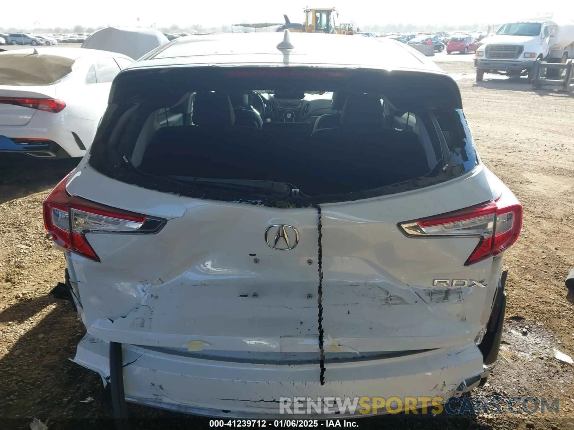 6 Photograph of a damaged car 5J8TC1H39ML018155 ACURA RDX 2021