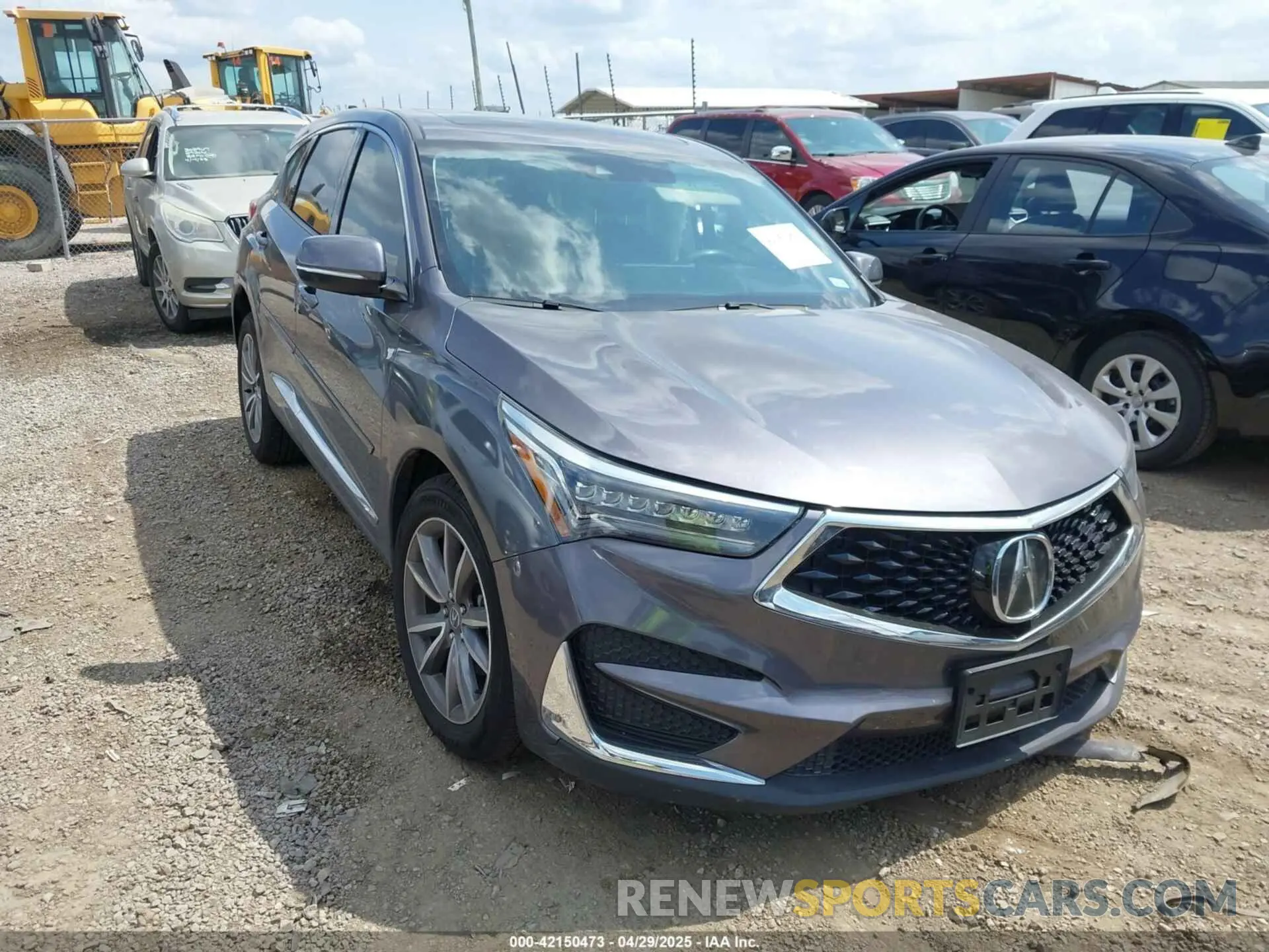 1 Photograph of a damaged car 5J8TC1H50ML003867 ACURA RDX 2021