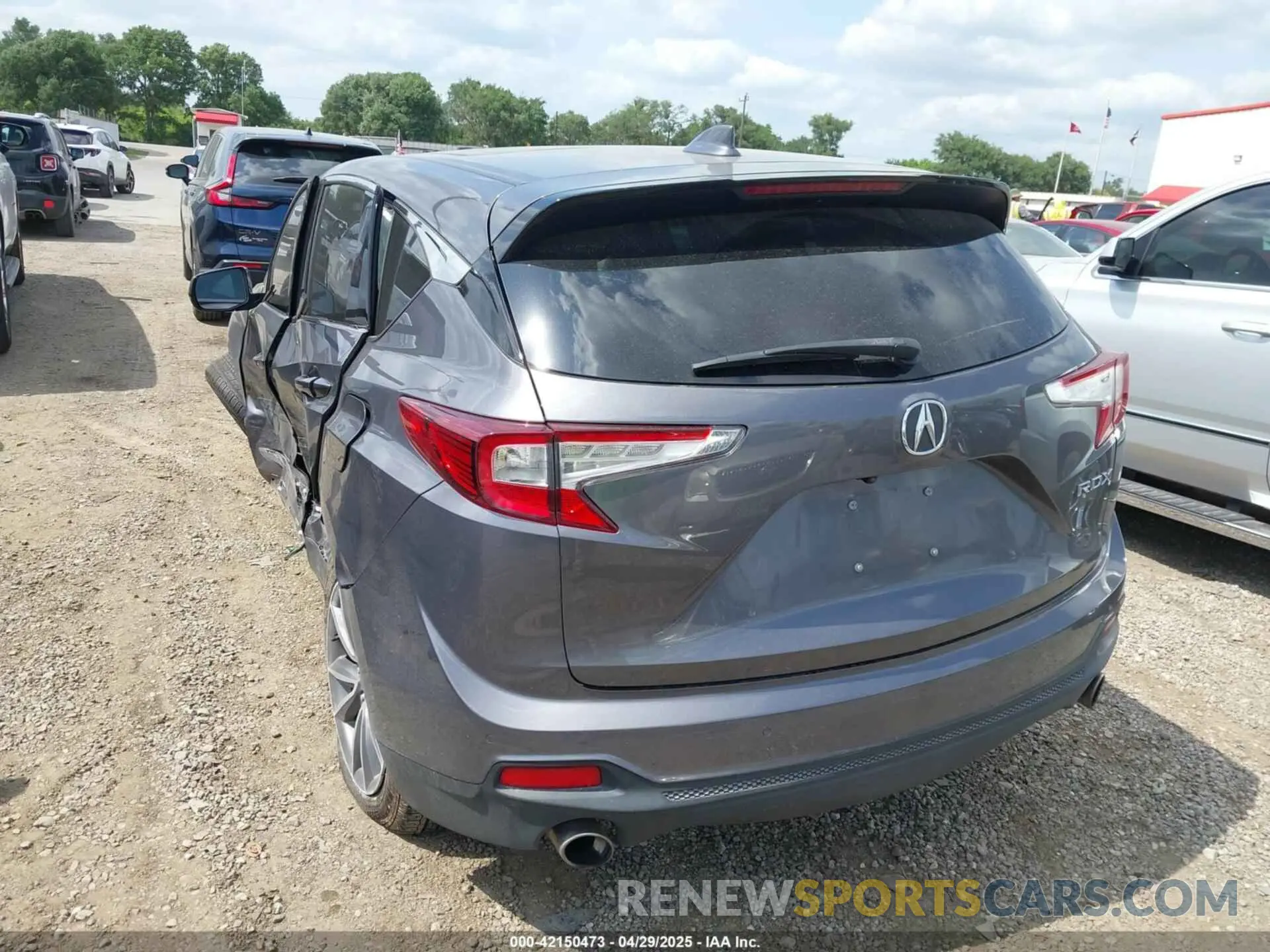 3 Photograph of a damaged car 5J8TC1H50ML003867 ACURA RDX 2021