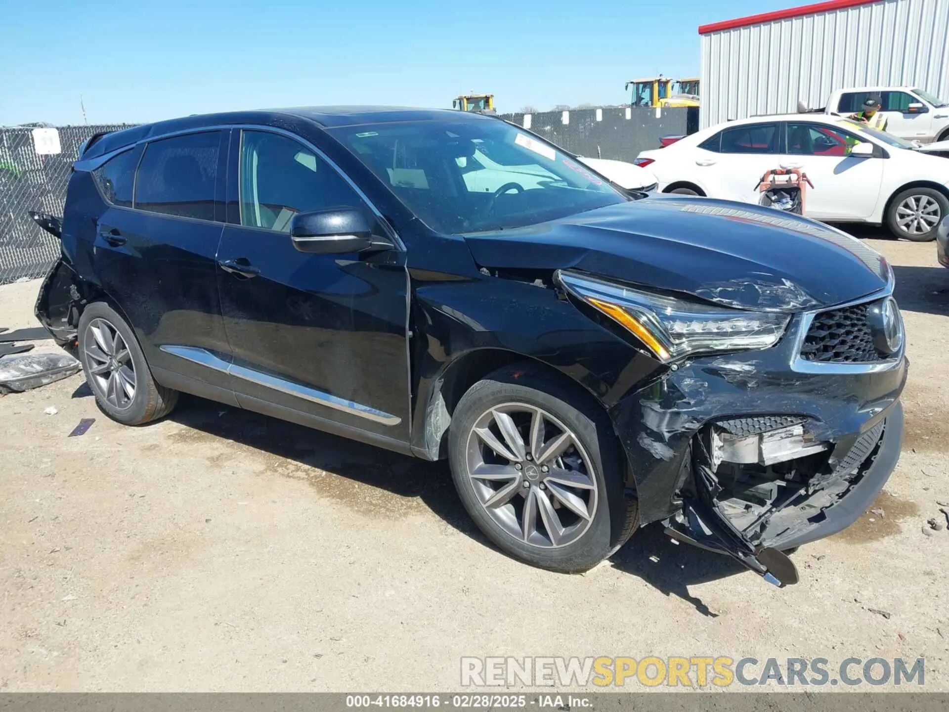 1 Photograph of a damaged car 5J8TC1H50ML014819 ACURA RDX 2021