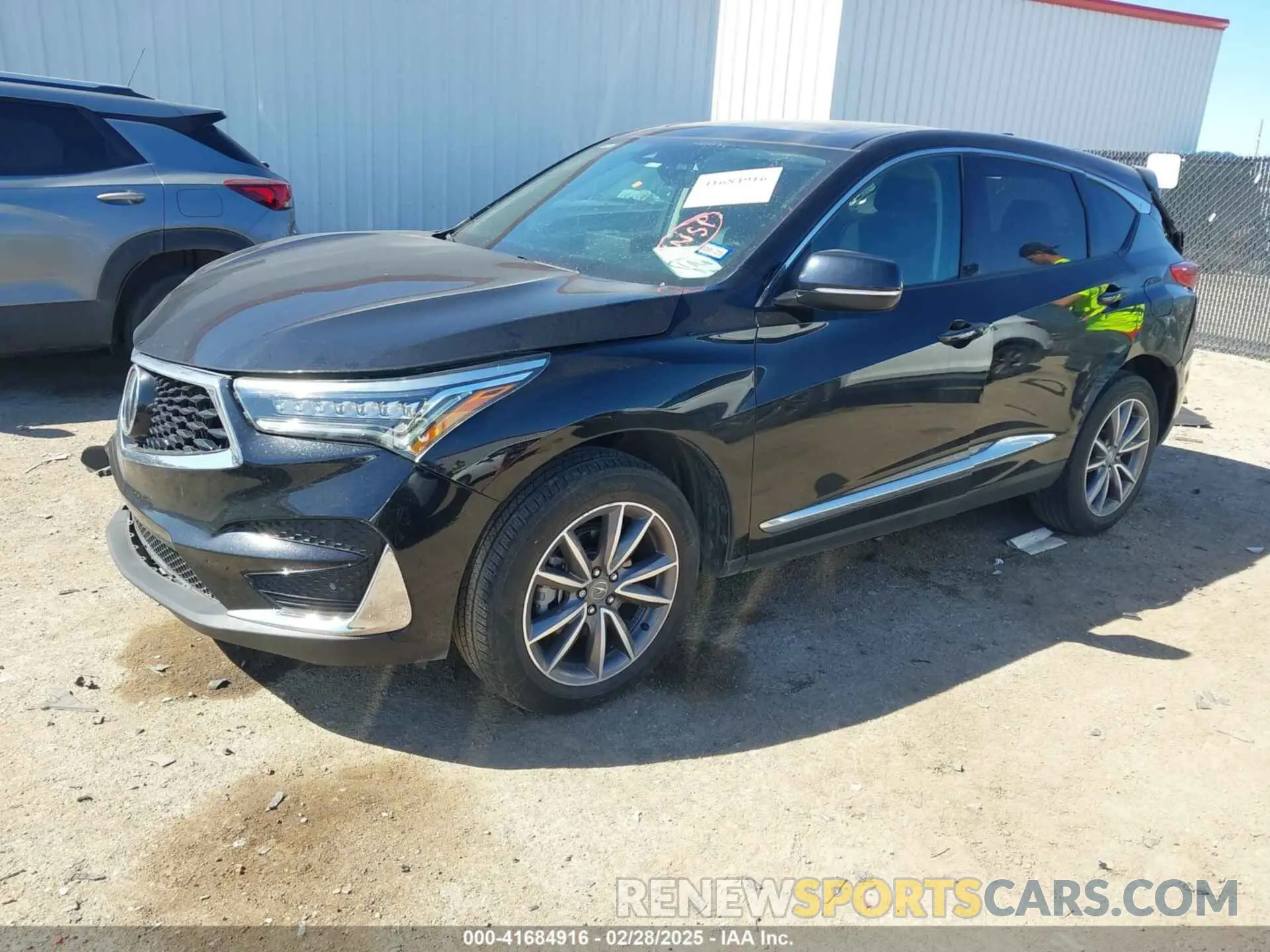 2 Photograph of a damaged car 5J8TC1H50ML014819 ACURA RDX 2021