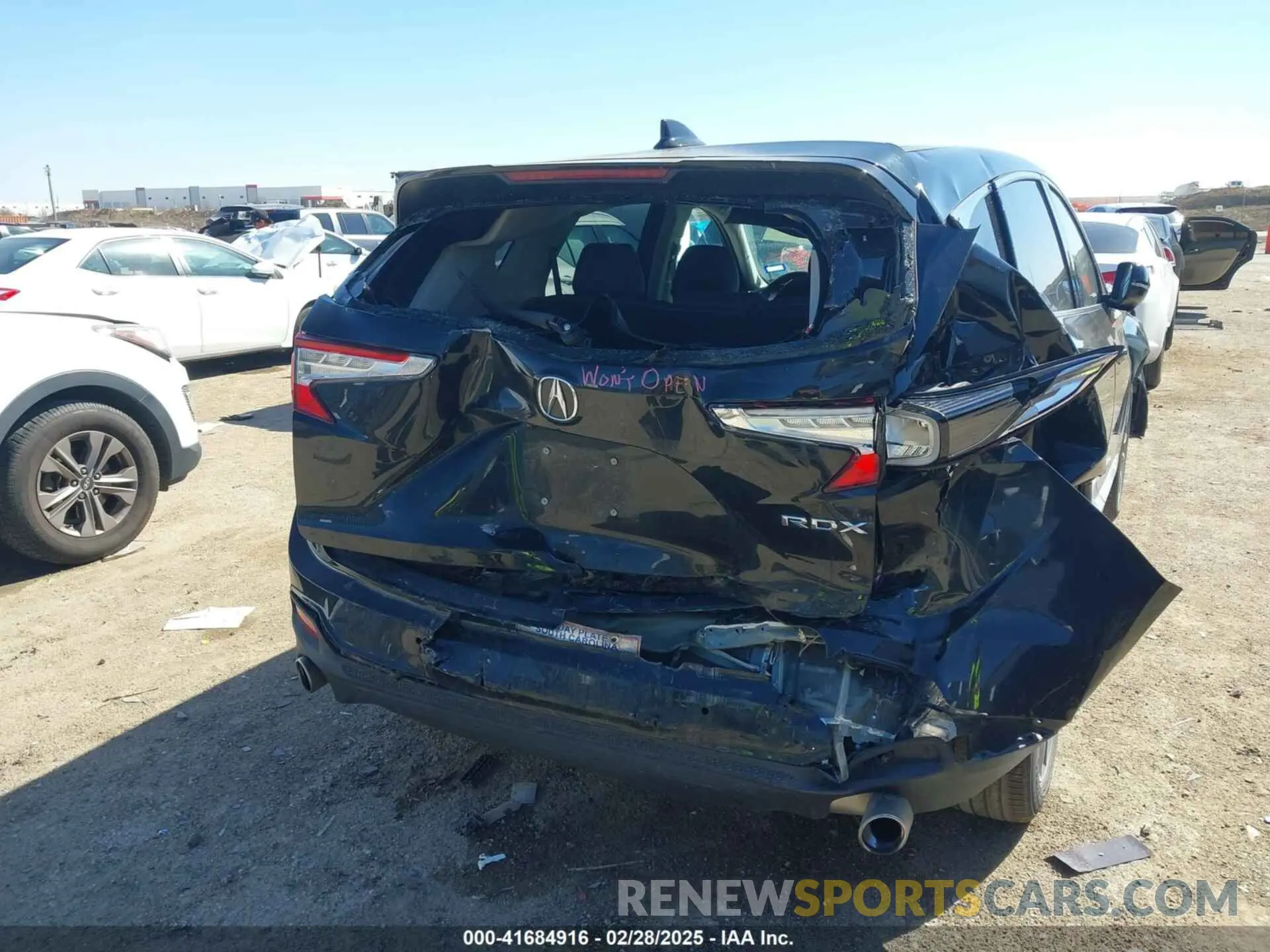 6 Photograph of a damaged car 5J8TC1H50ML014819 ACURA RDX 2021
