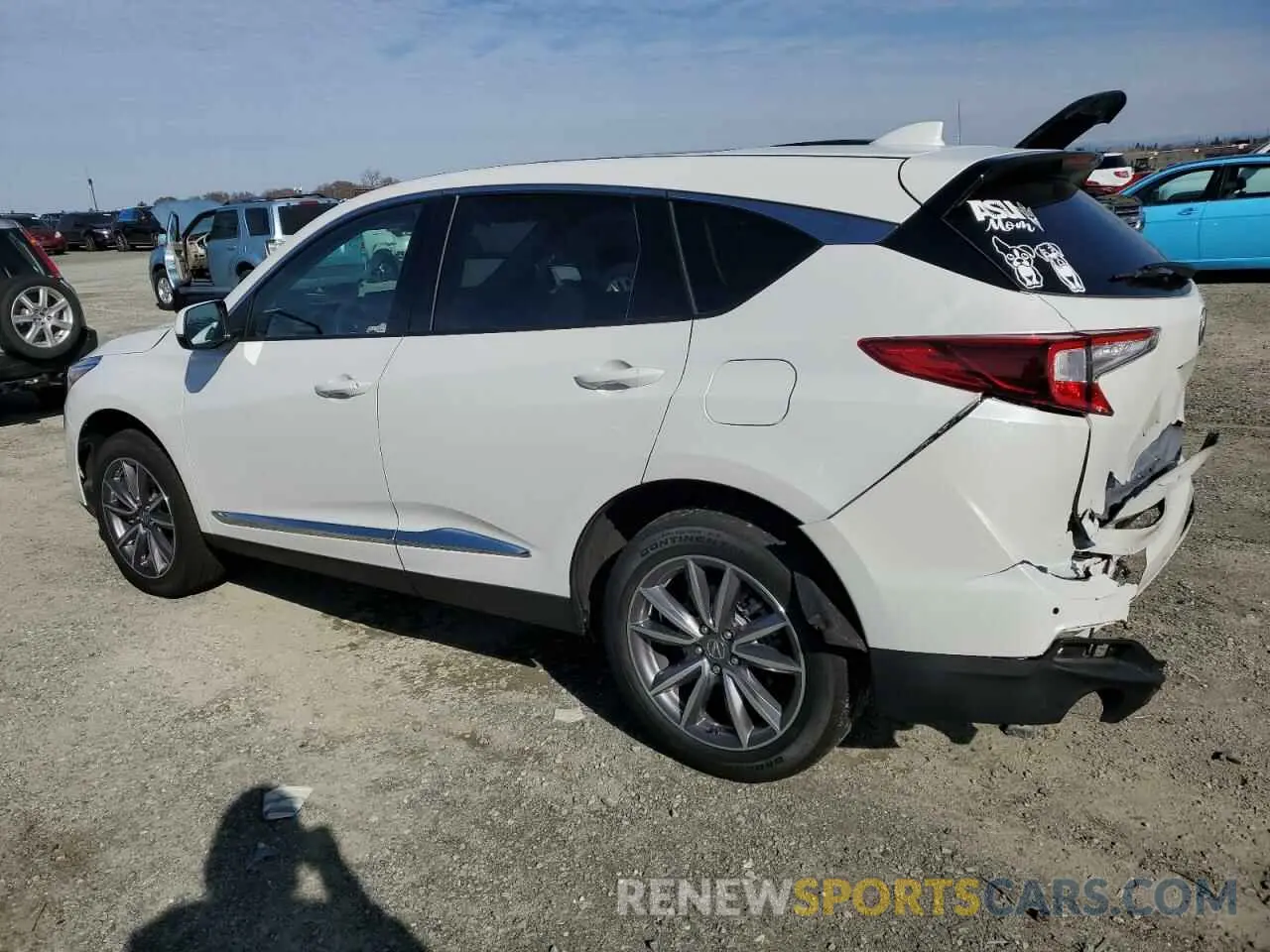 2 Photograph of a damaged car 5J8TC1H52ML013932 ACURA RDX 2021