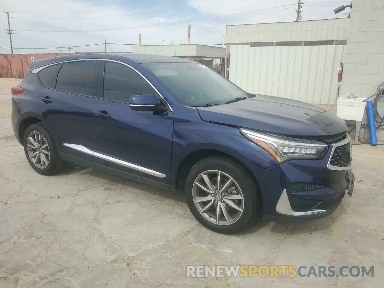 4 Photograph of a damaged car 5J8TC1H54ML016380 ACURA RDX 2021
