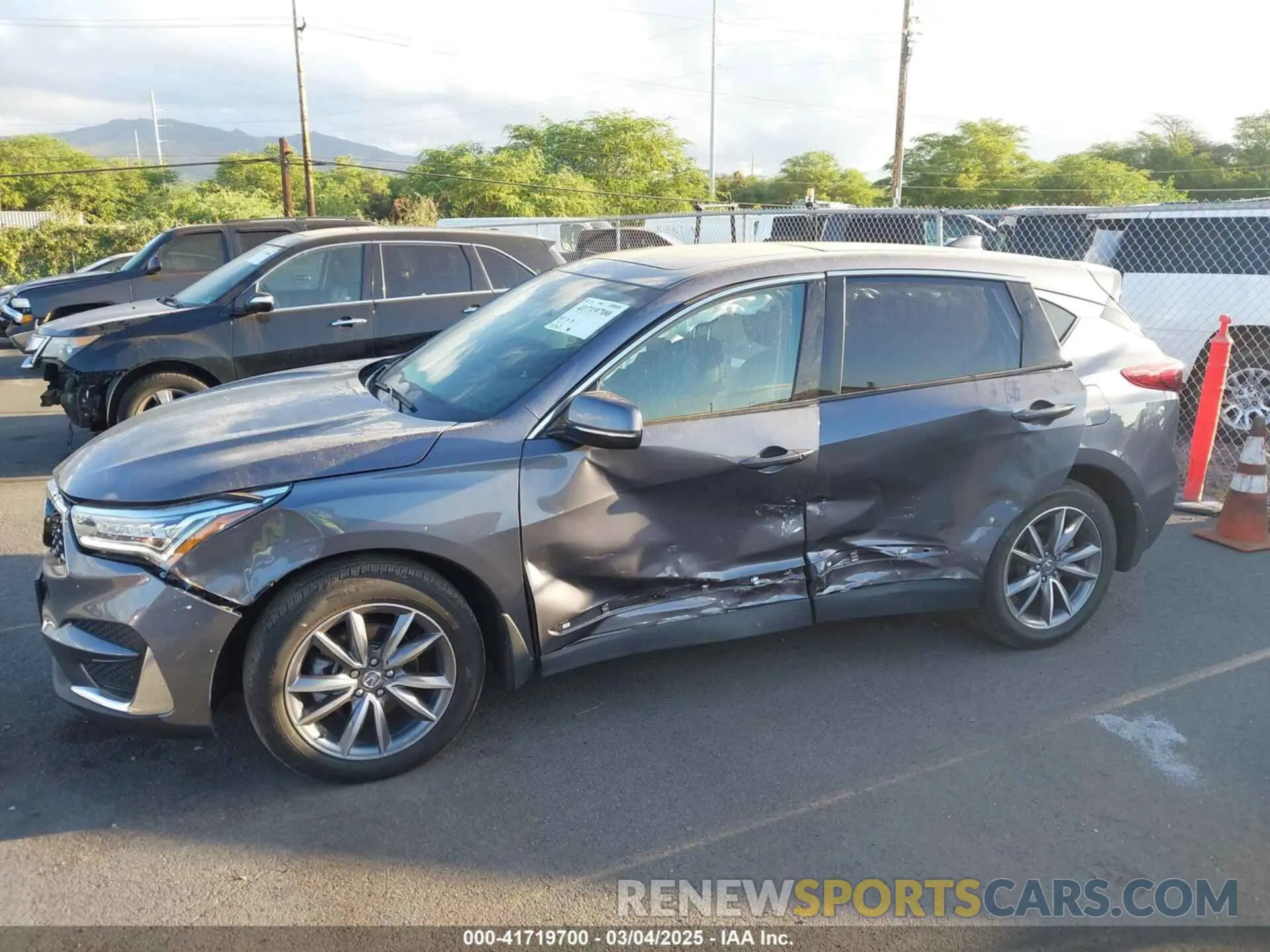 6 Photograph of a damaged car 5J8TC1H55ML018431 ACURA RDX 2021