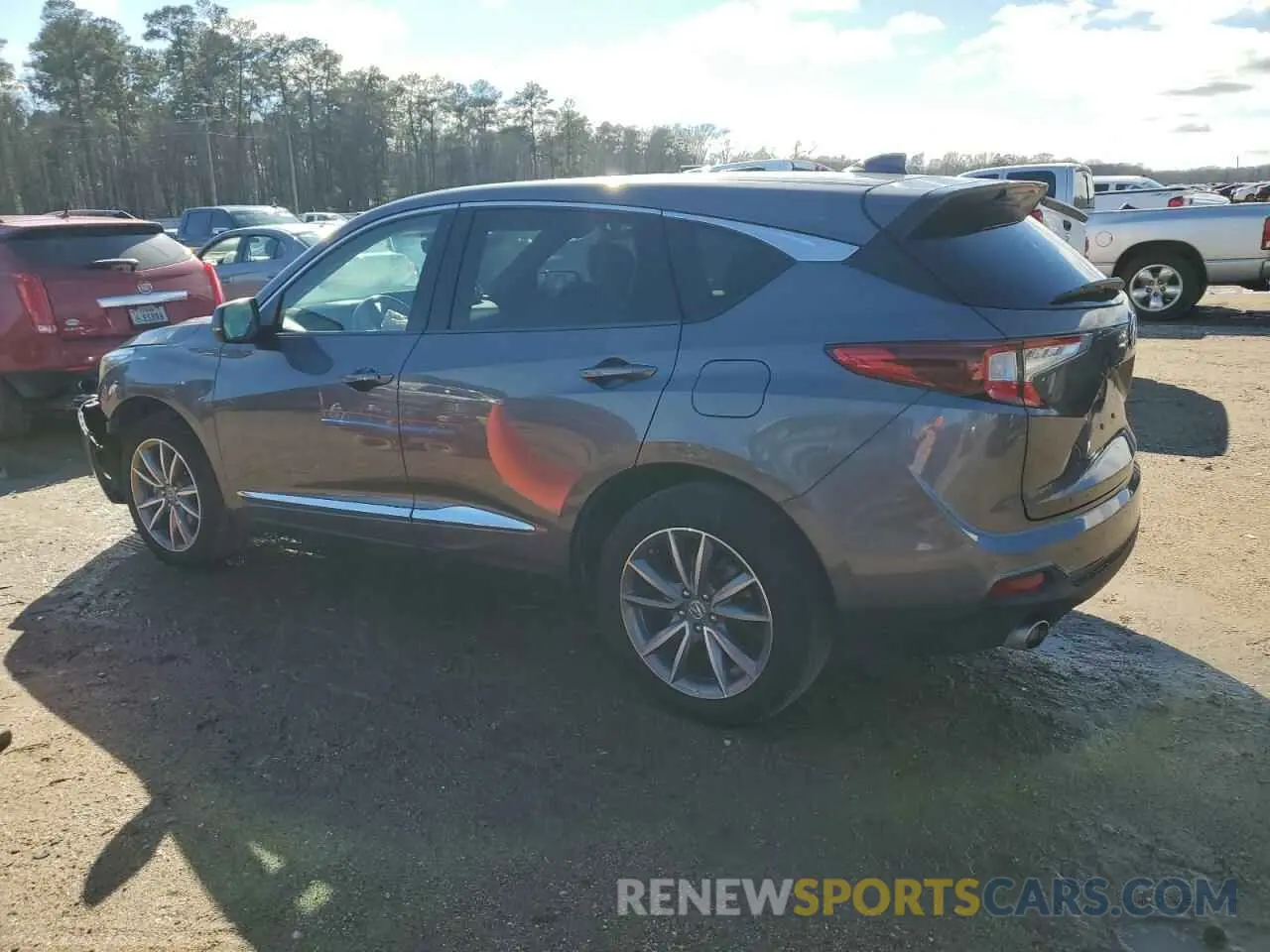2 Photograph of a damaged car 5J8TC1H56ML000648 ACURA RDX 2021