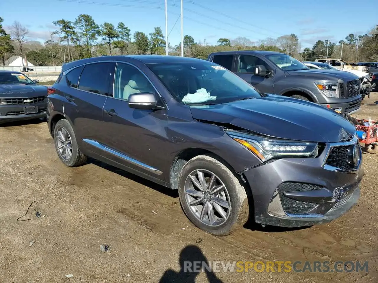 4 Photograph of a damaged car 5J8TC1H56ML000648 ACURA RDX 2021