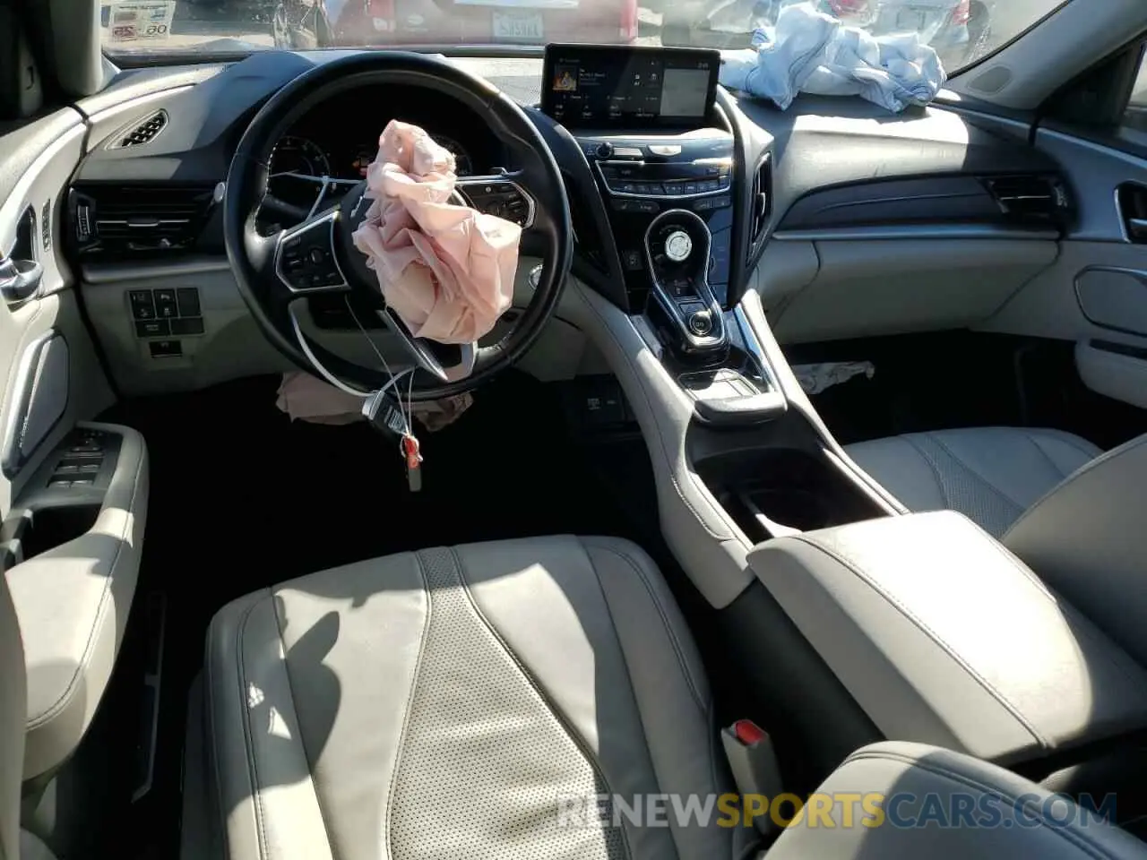8 Photograph of a damaged car 5J8TC1H56ML000648 ACURA RDX 2021