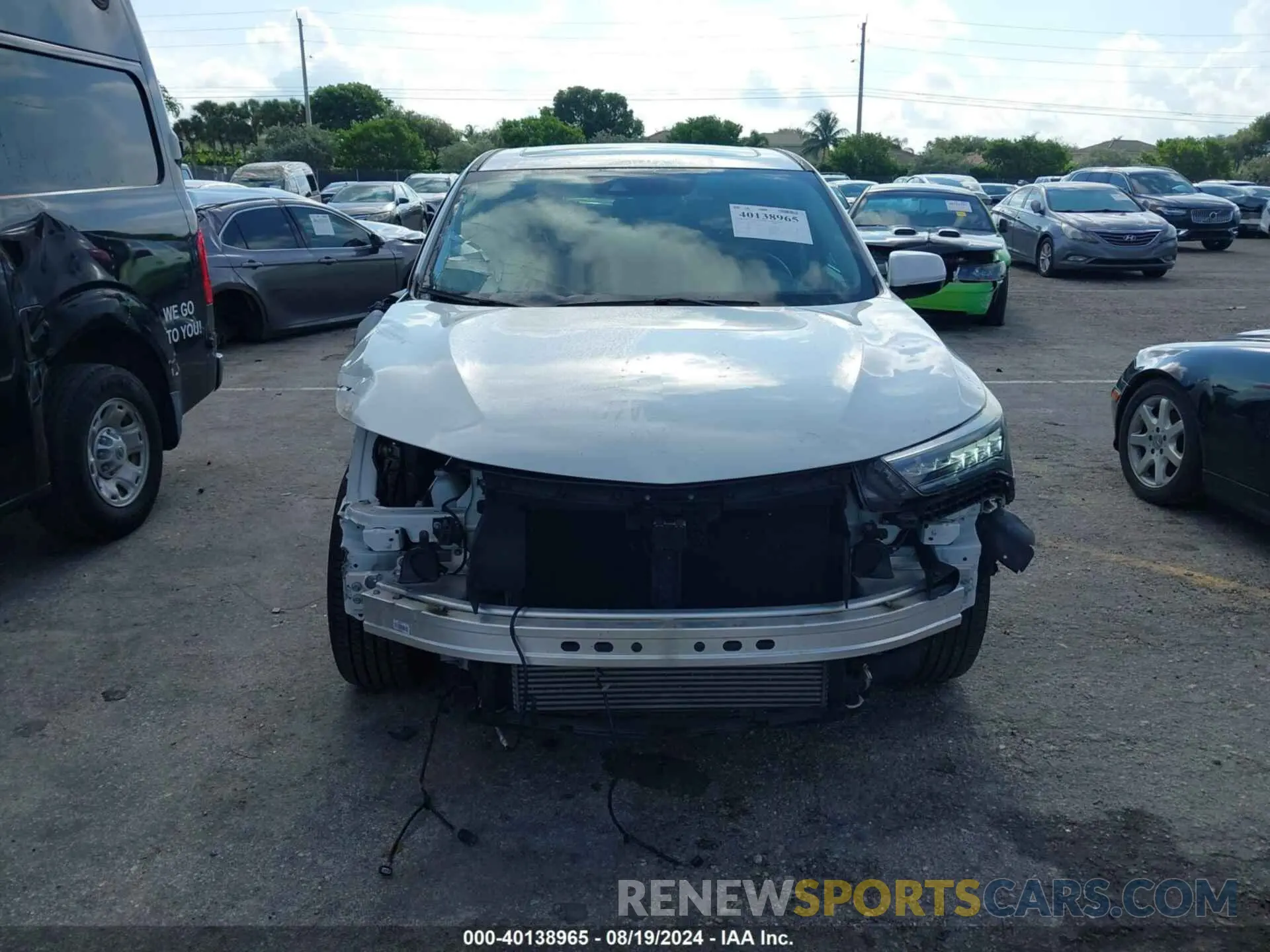 13 Photograph of a damaged car 5J8TC1H56ML011567 ACURA RDX 2021