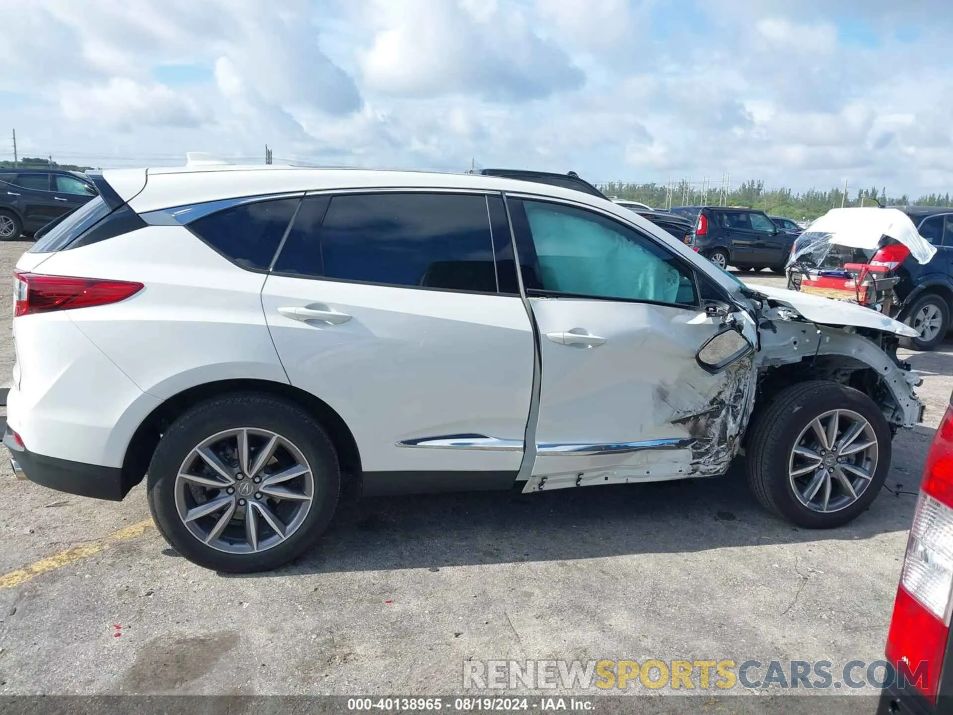 14 Photograph of a damaged car 5J8TC1H56ML011567 ACURA RDX 2021