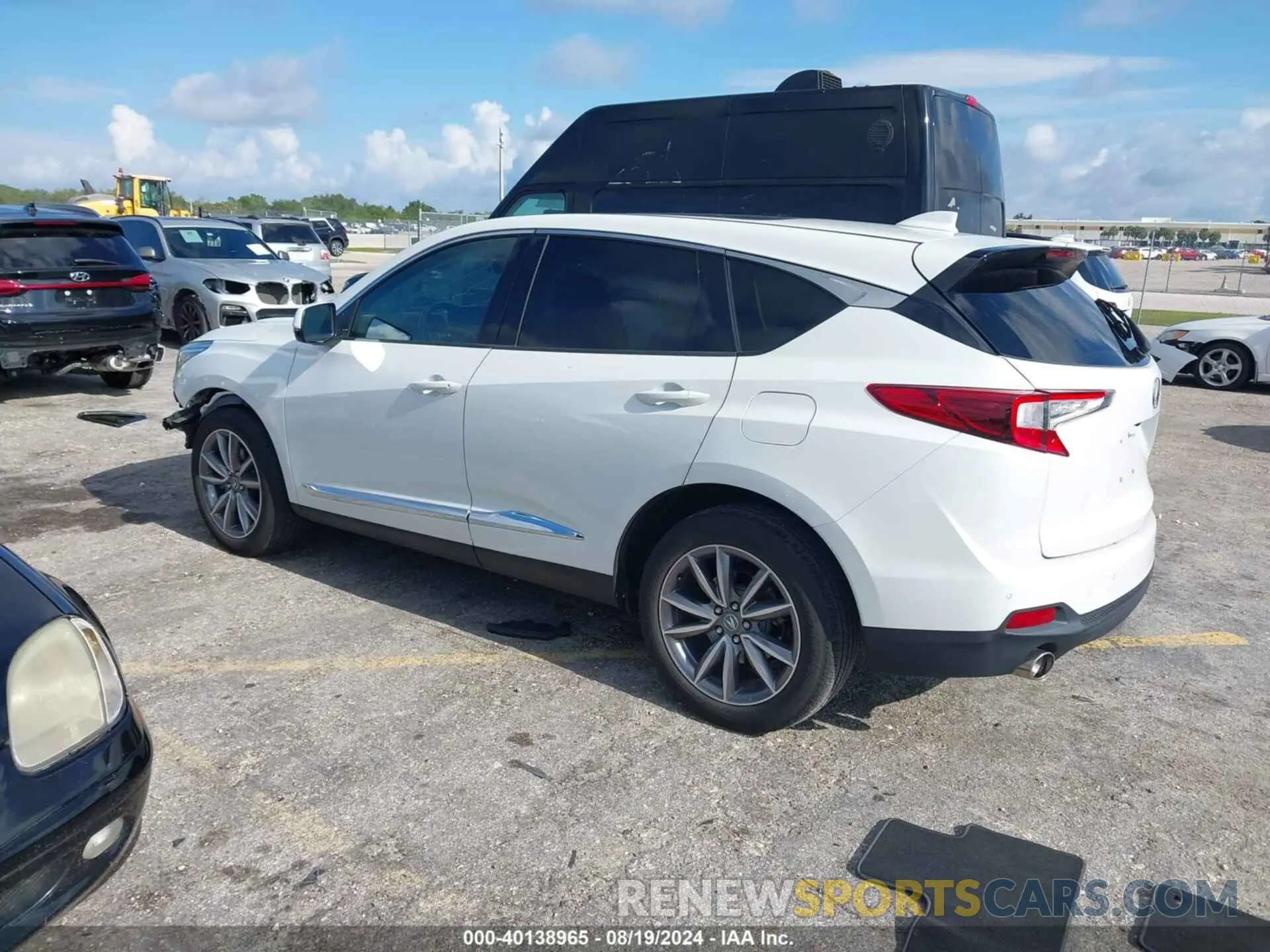3 Photograph of a damaged car 5J8TC1H56ML011567 ACURA RDX 2021