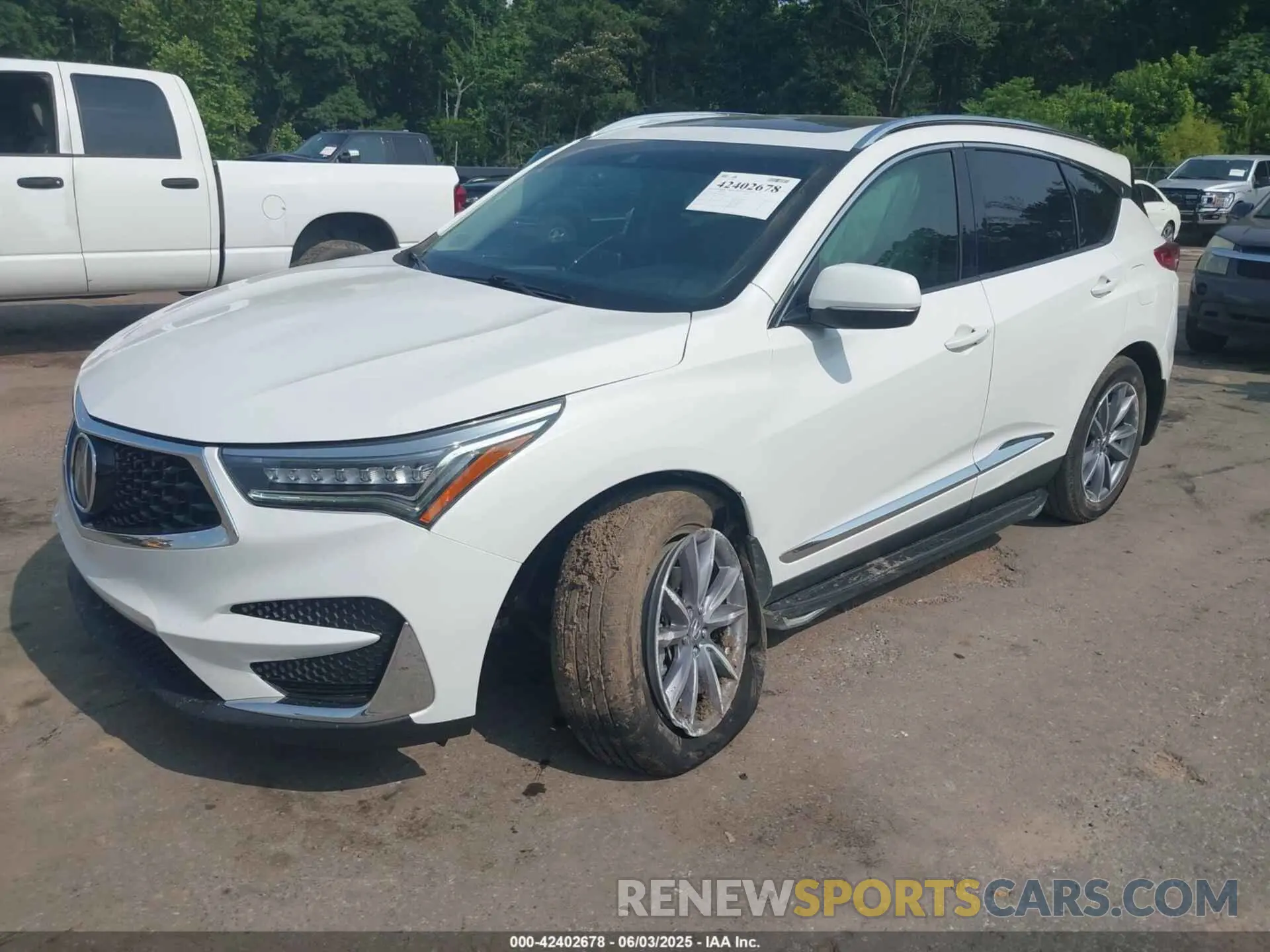 2 Photograph of a damaged car 5J8TC1H58ML009948 ACURA RDX 2021