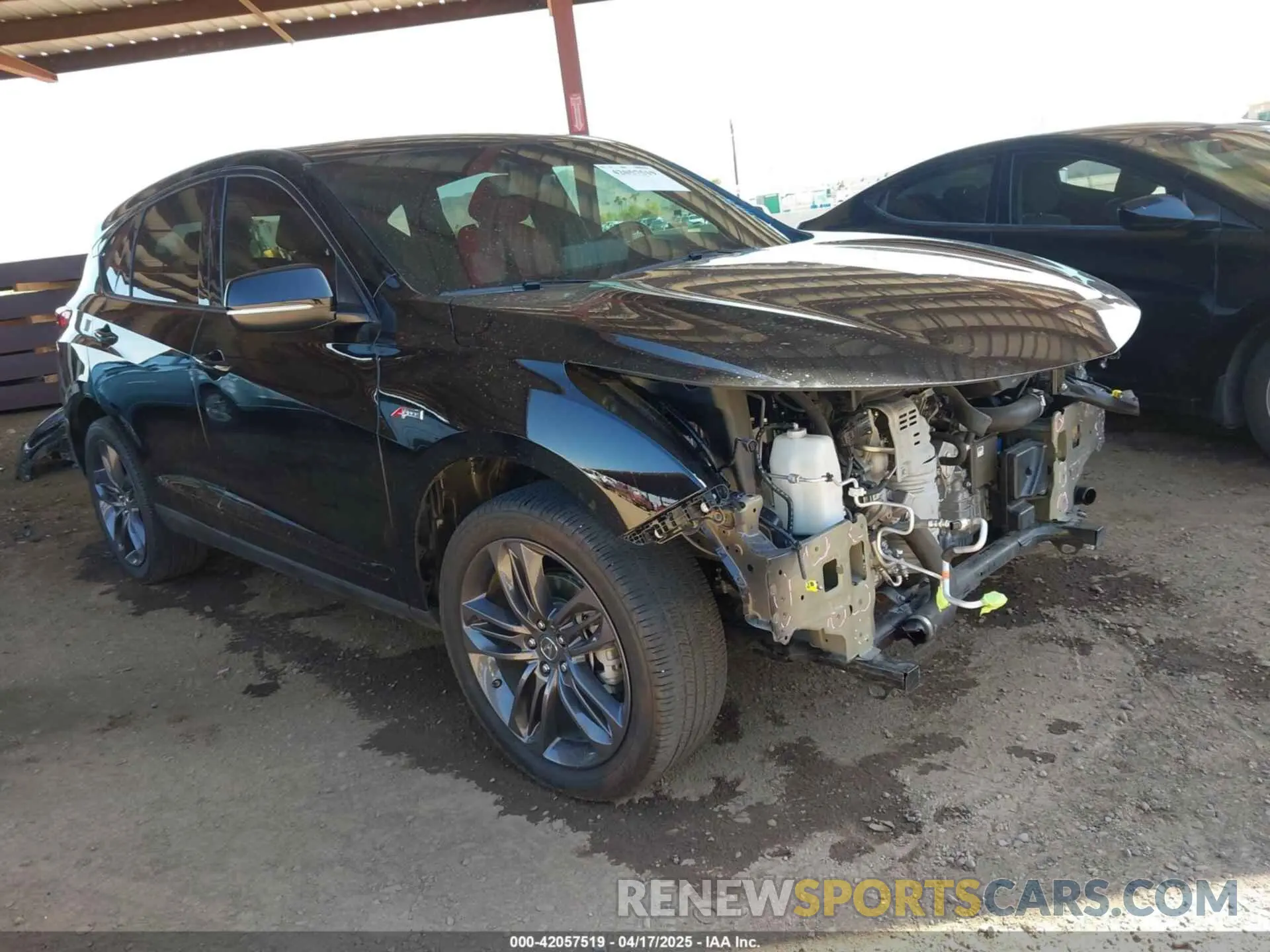 1 Photograph of a damaged car 5J8TC1H67ML021811 ACURA RDX 2021