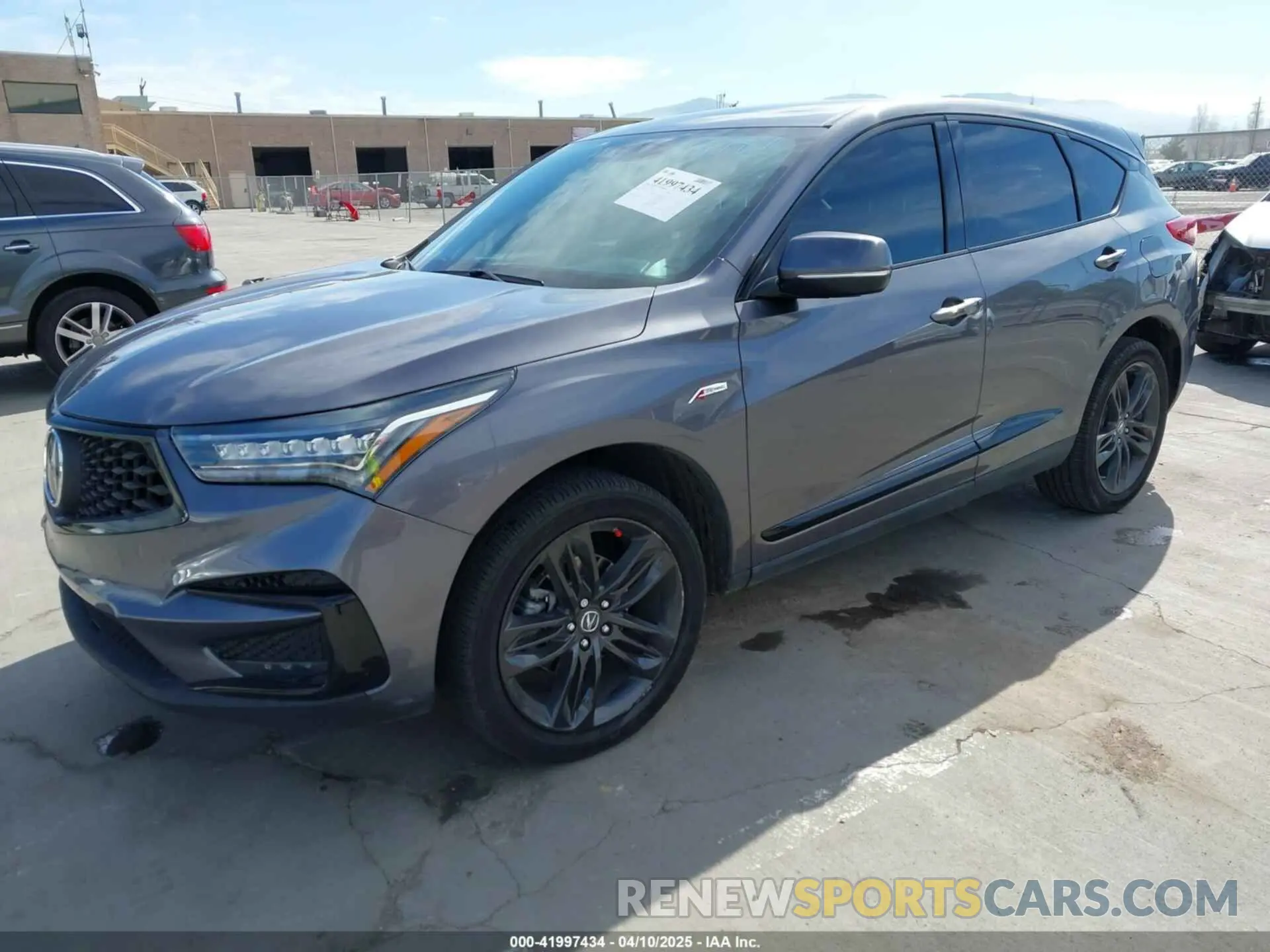 2 Photograph of a damaged car 5J8TC1H6XML018787 ACURA RDX 2021