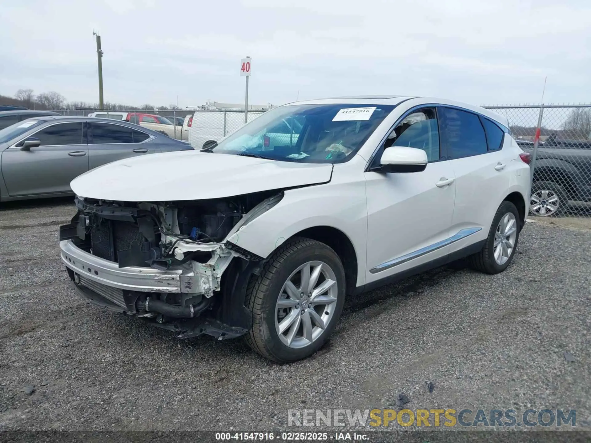 2 Photograph of a damaged car 5J8TC2H34ML002726 ACURA RDX 2021