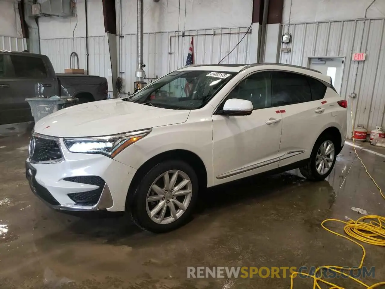 1 Photograph of a damaged car 5J8TC2H34ML023222 ACURA RDX 2021