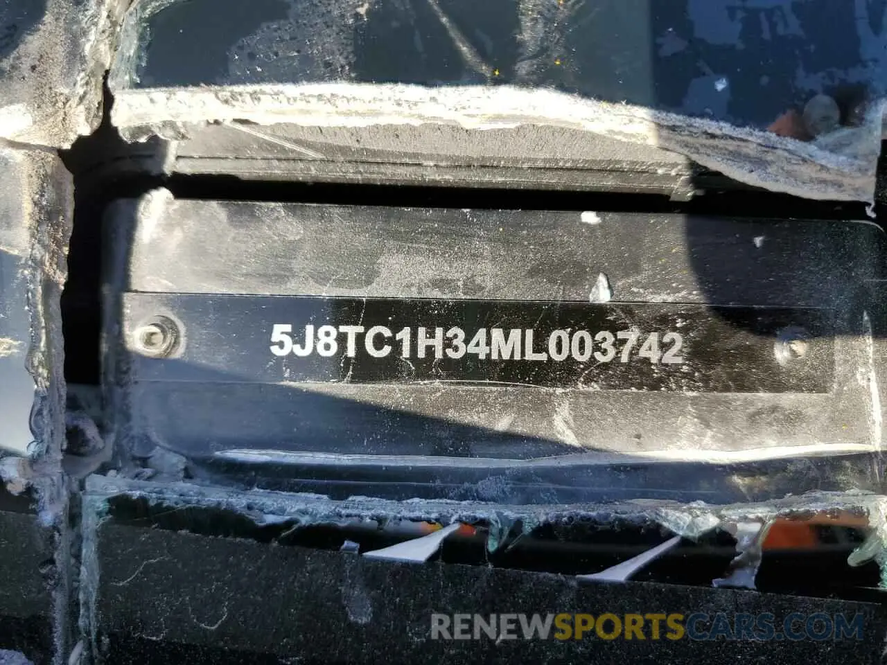 13 Photograph of a damaged car 5J8TC2H34ML023222 ACURA RDX 2021