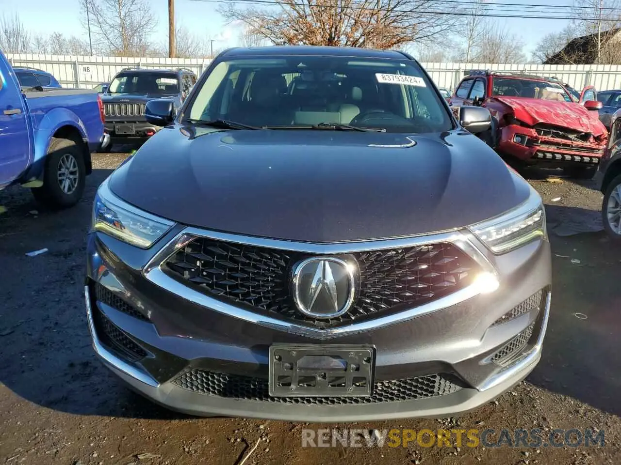 5 Photograph of a damaged car 5J8TC2H37ML001814 ACURA RDX 2021