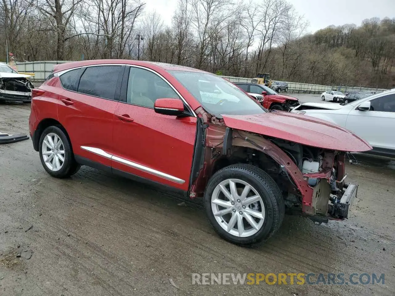 4 Photograph of a damaged car 5J8TC2H38ML027807 ACURA RDX 2021