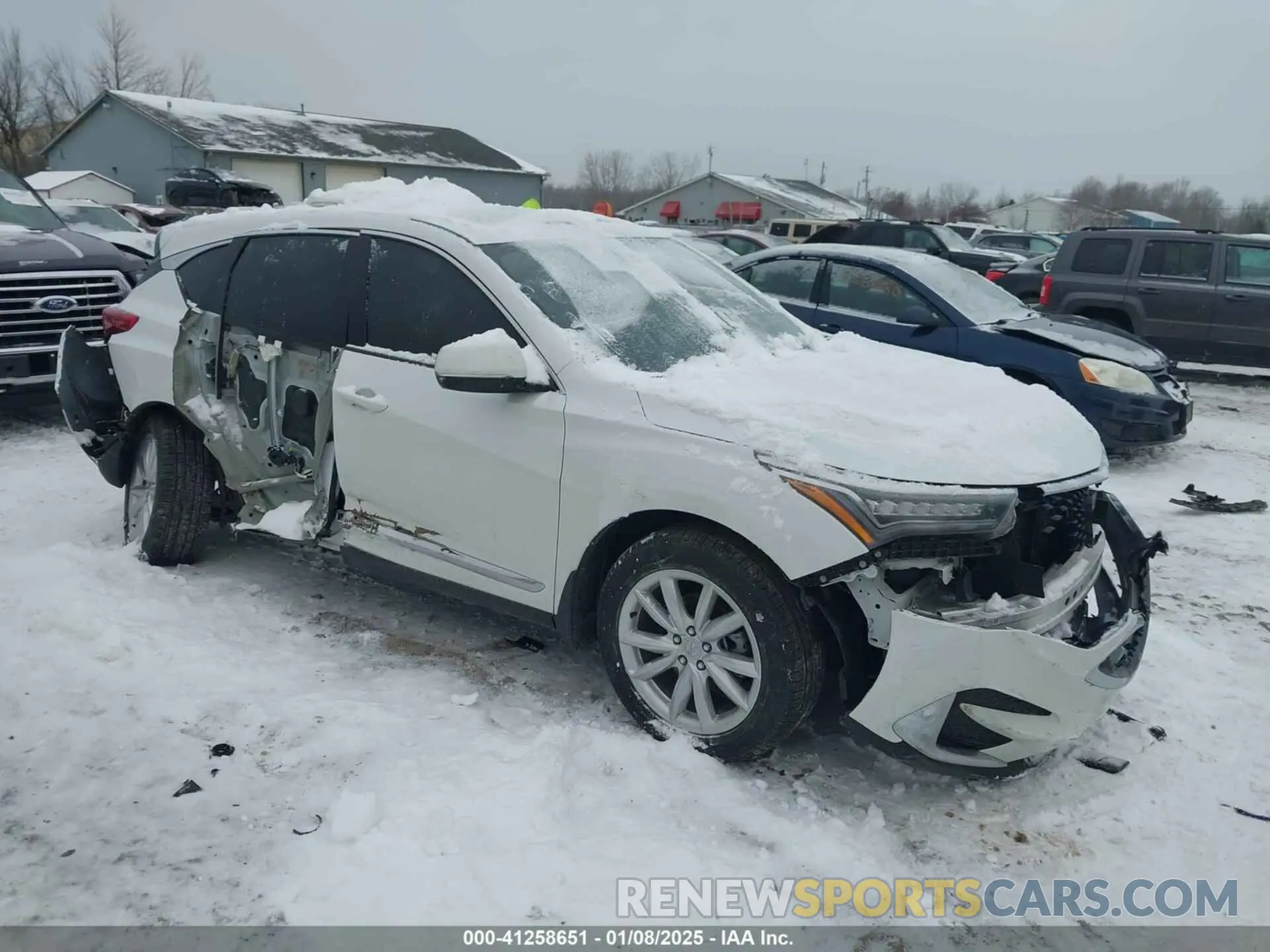 1 Photograph of a damaged car 5J8TC2H38ML030755 ACURA RDX 2021