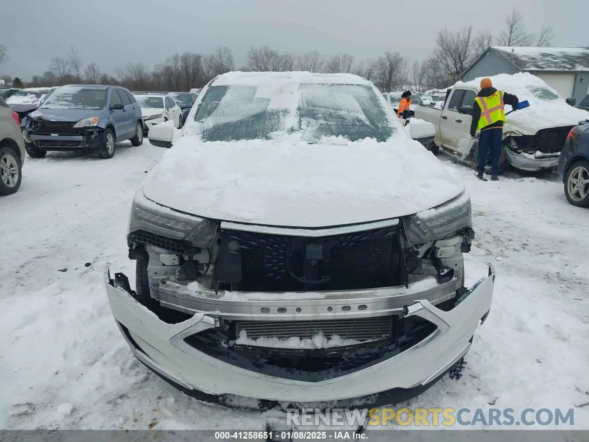 12 Photograph of a damaged car 5J8TC2H38ML030755 ACURA RDX 2021