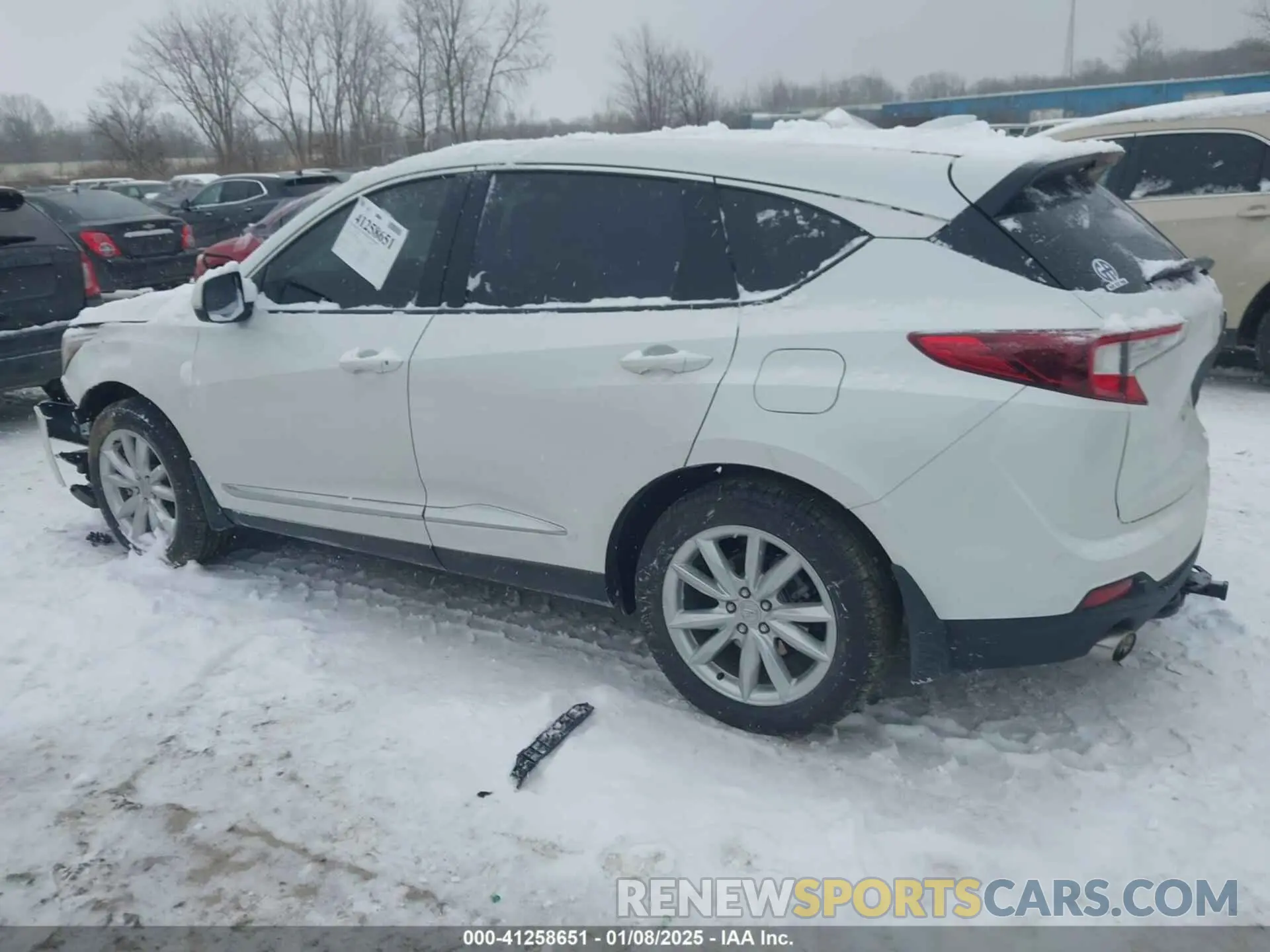 3 Photograph of a damaged car 5J8TC2H38ML030755 ACURA RDX 2021