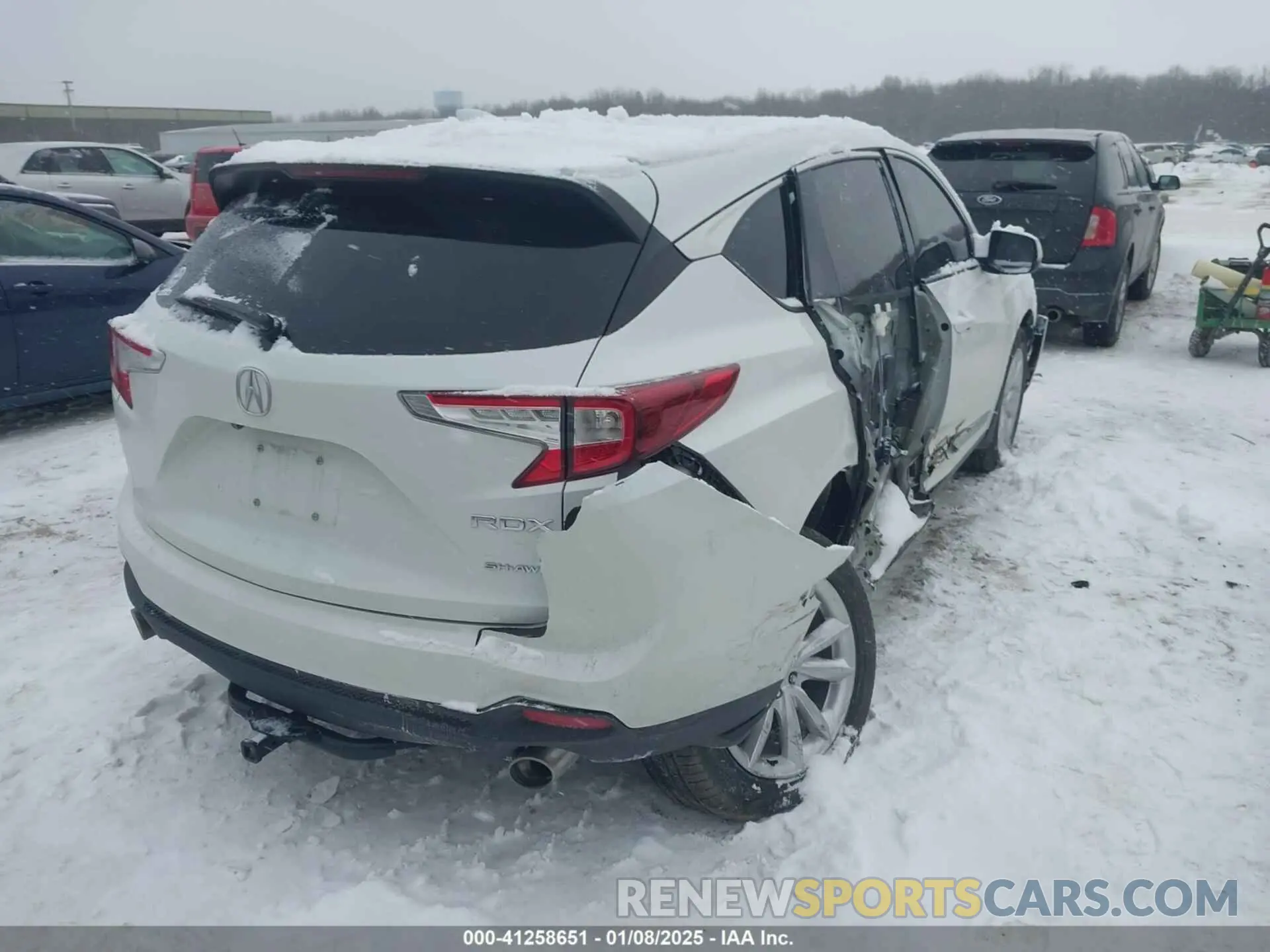 4 Photograph of a damaged car 5J8TC2H38ML030755 ACURA RDX 2021