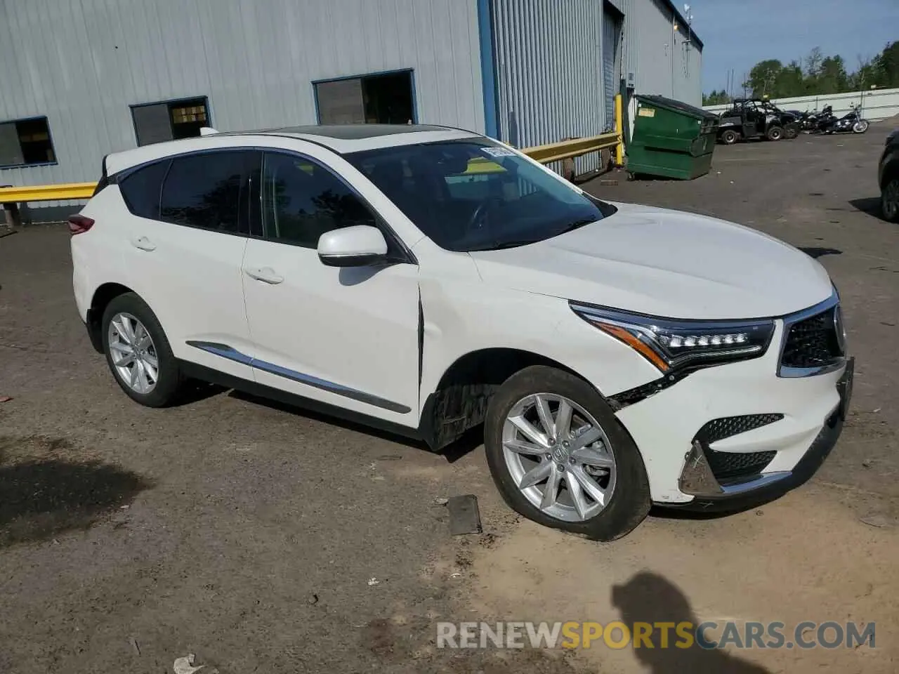 4 Photograph of a damaged car 5J8TC2H3XML016629 ACURA RDX 2021